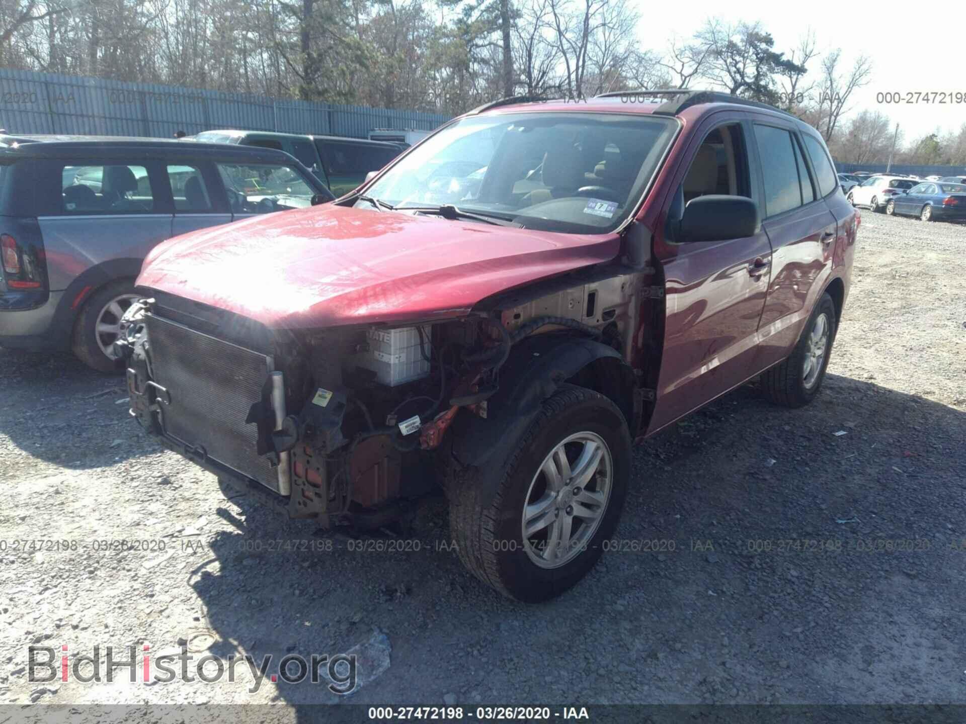 2010 HYUNDAI SANTA FE - VIN: 5NMSGDAB6AH399025 - Фото 2