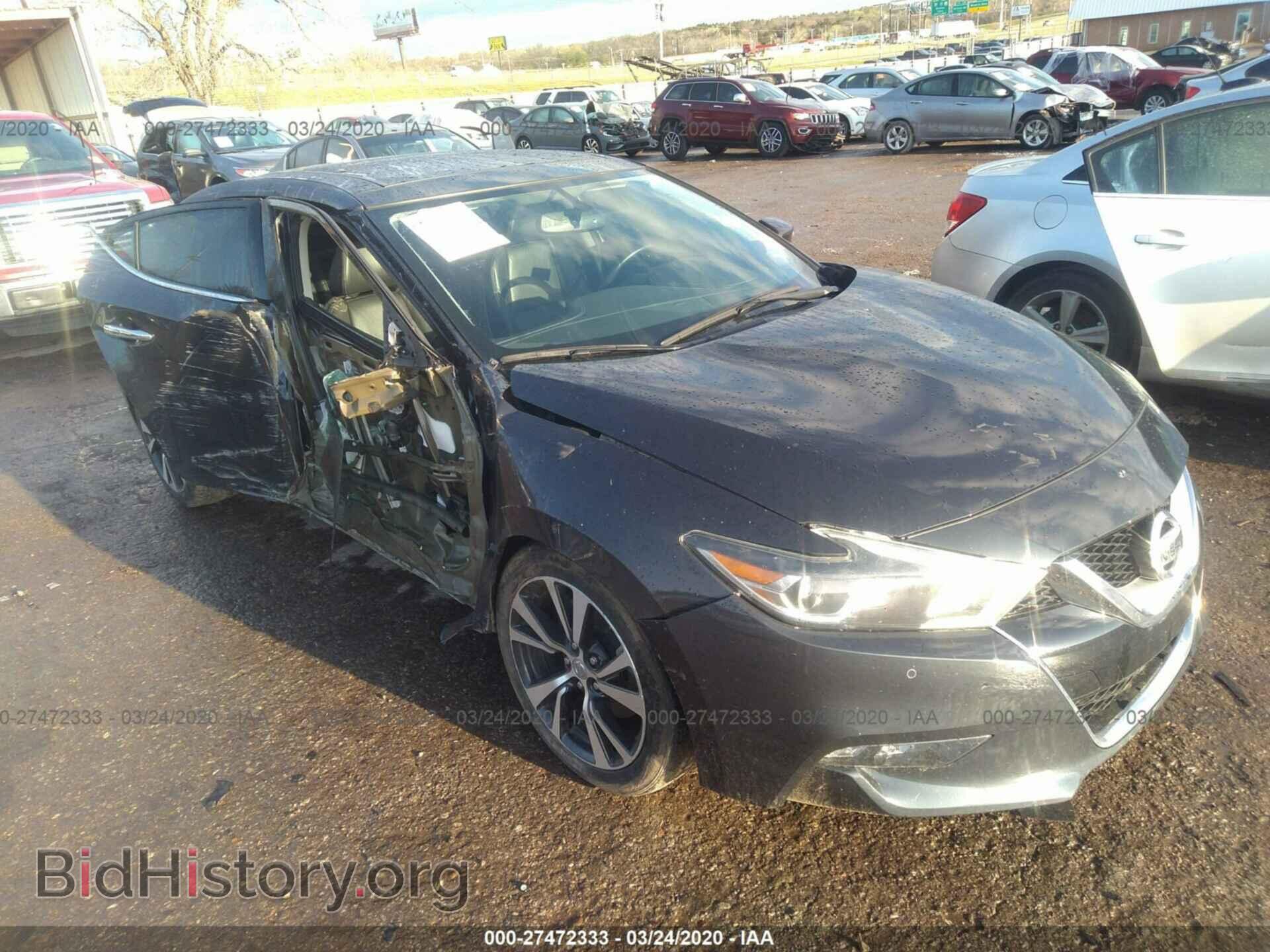 Фотография 1N4AA6APXGC443660 - NISSAN MAXIMA 2016