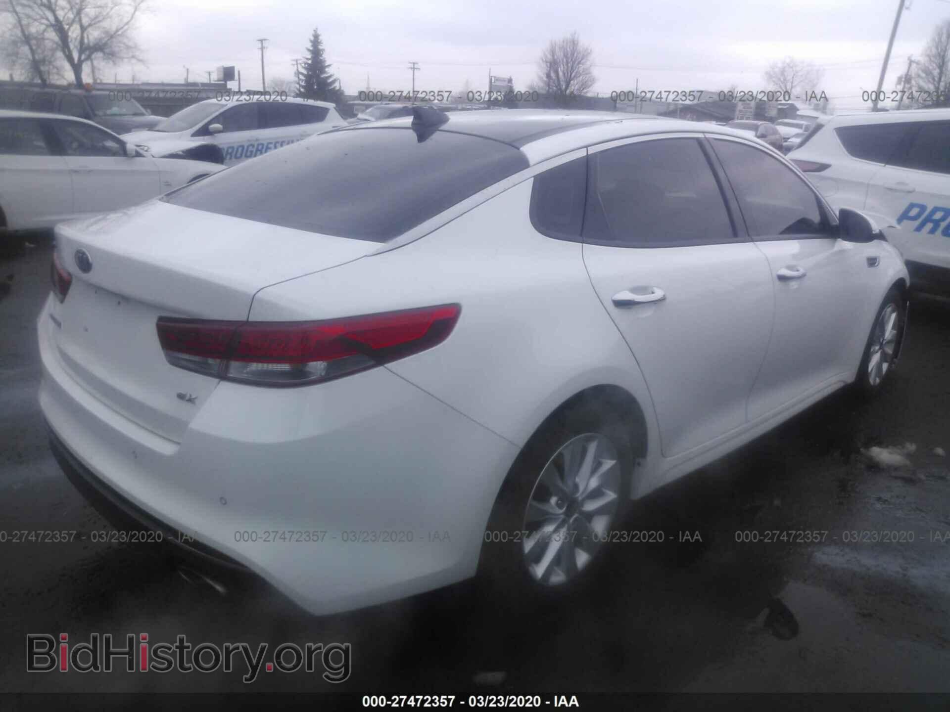 2016 KIA OPTIMA - VIN: 5XXGU4L34GG014332 - Фото 4
