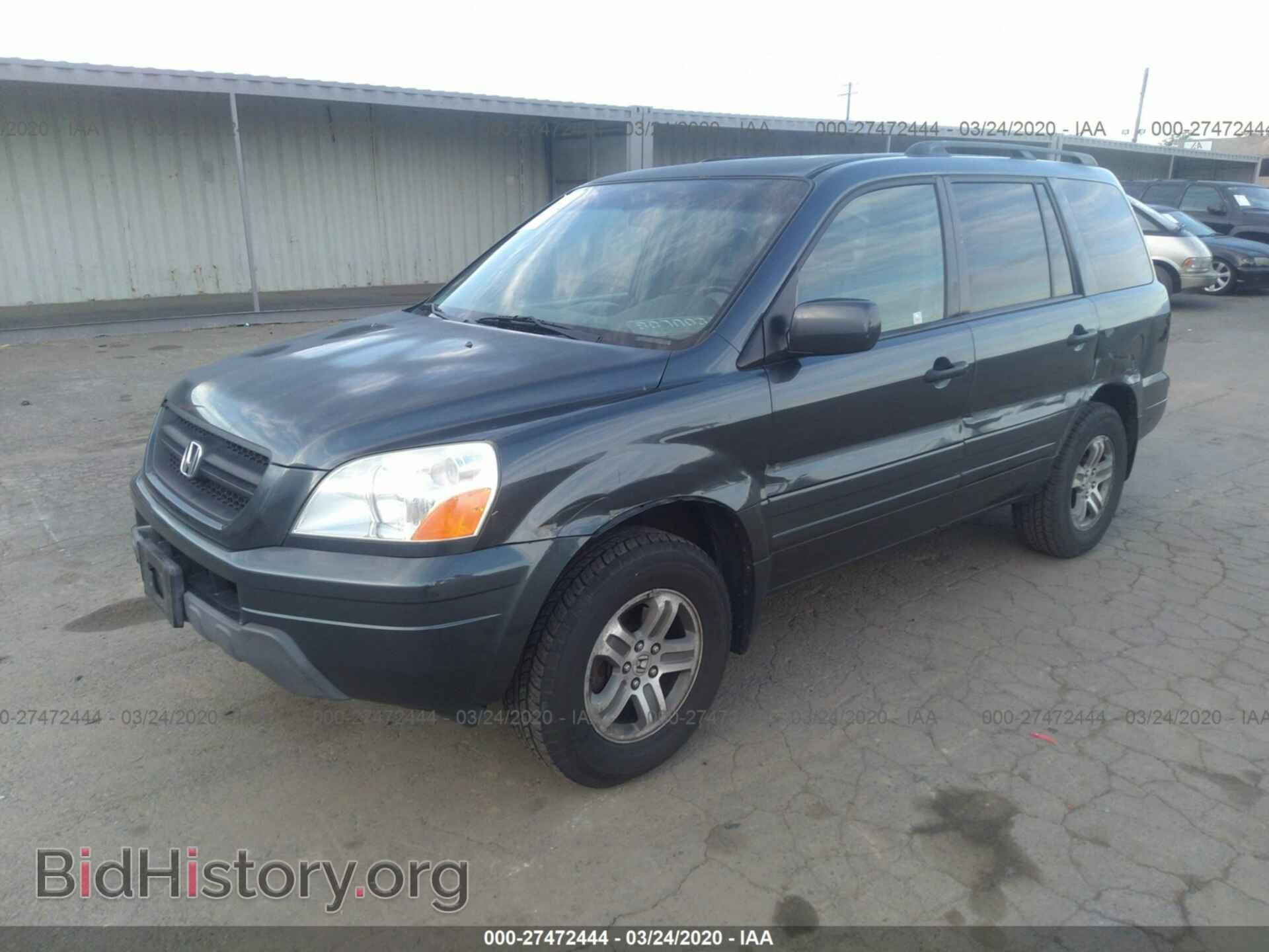 2005 HONDA PILOT - VIN: 5FNYF18605B066024 - Фото 2