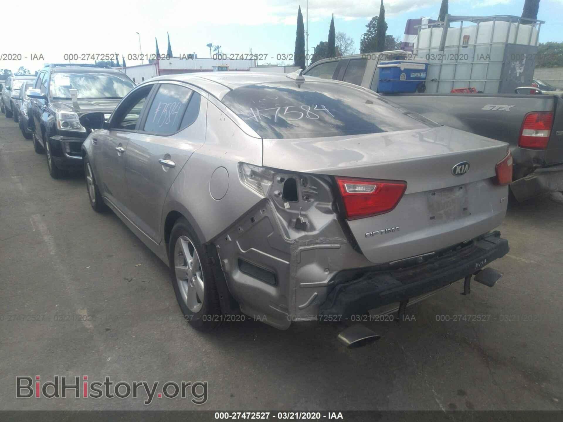 2015 KIA OPTIMA - VIN: KNAGM4A72F5578969 - Фото 3