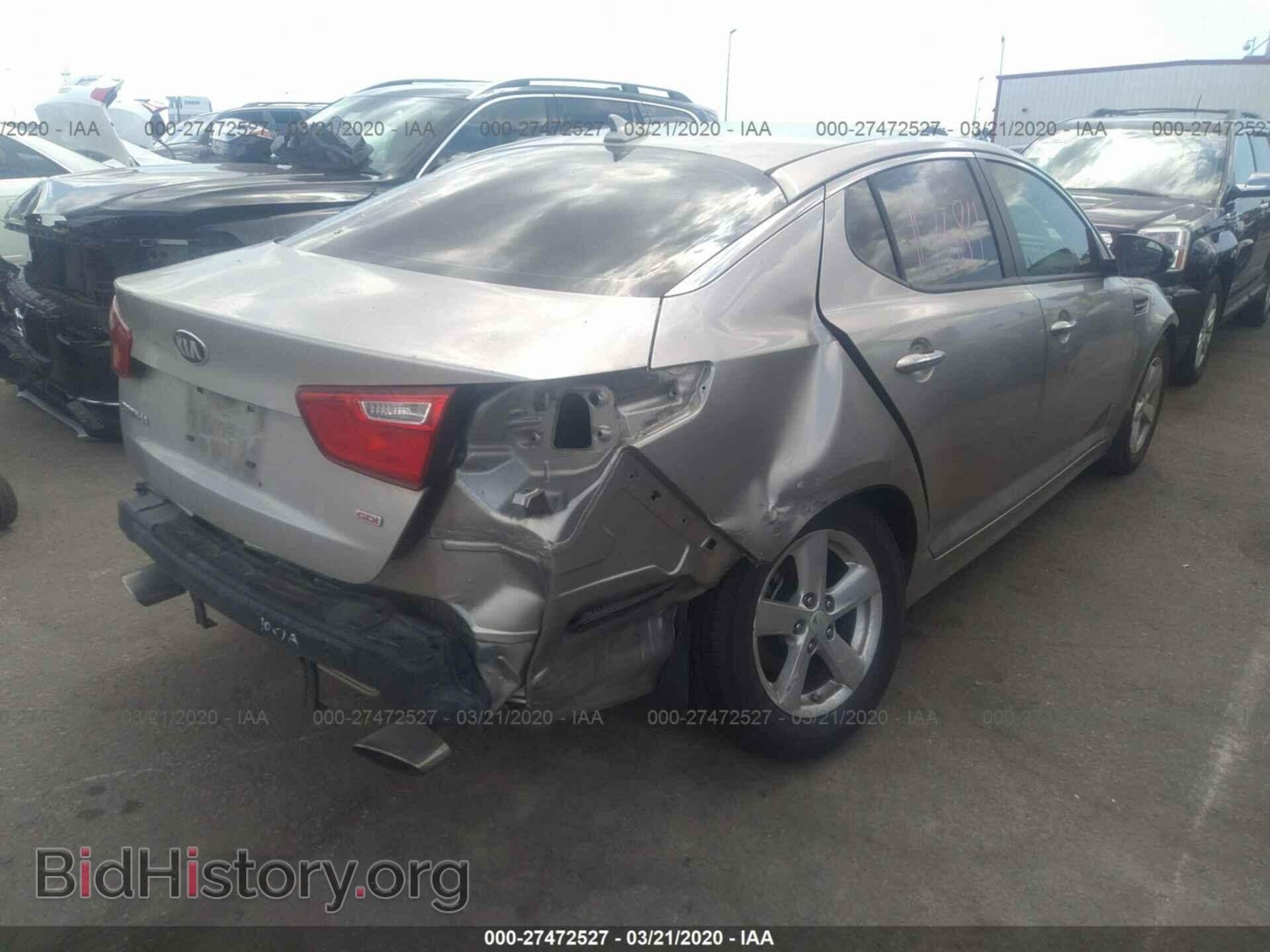 2015 KIA OPTIMA - VIN: KNAGM4A72F5578969 - Фото 4