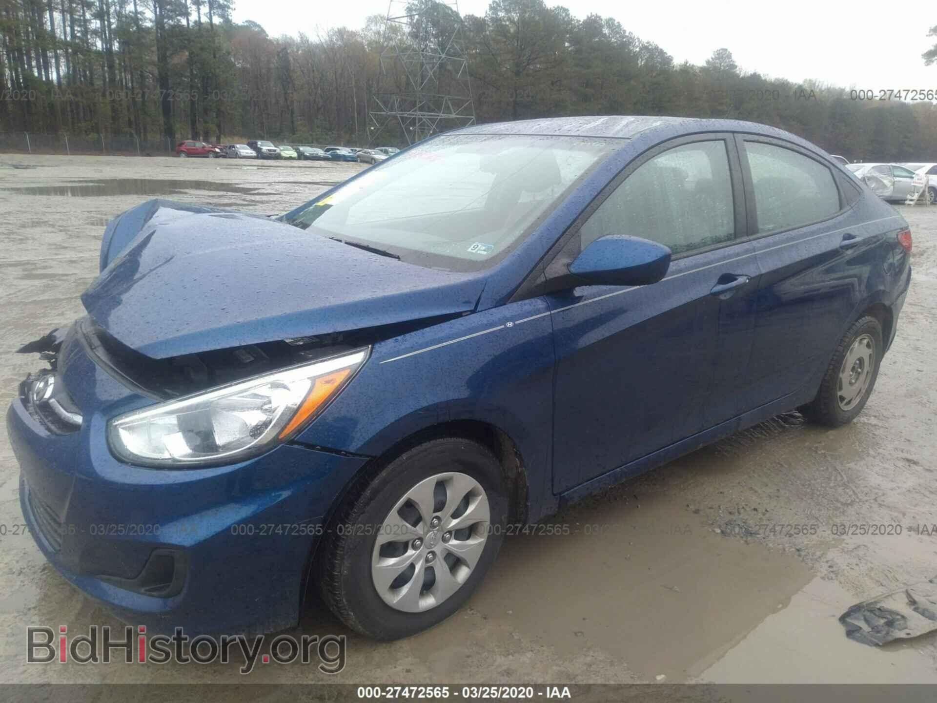 2017 HYUNDAI ACCENT - VIN: KMHCT4AE8HU261981 - Фото 2