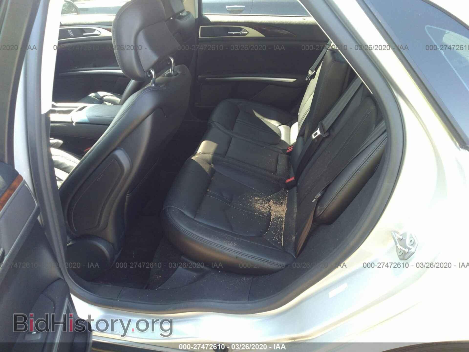 2016 LINCOLN MKZ - VIN: 3LN6L2J90GR613350 - Фото 8