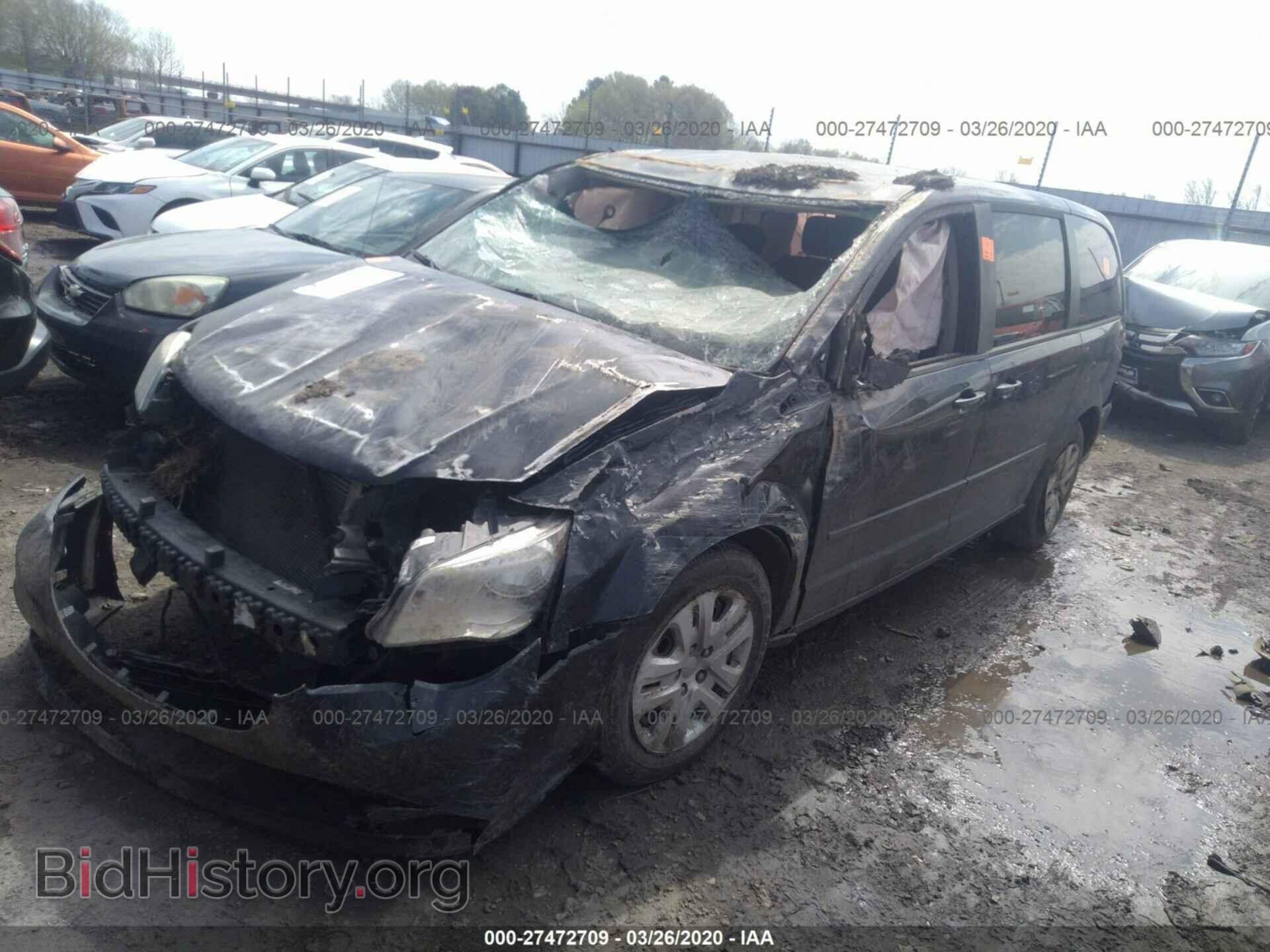 2014 DODGE GRAND CARAVAN - VIN: 2C4RDGBG5ER355189 - Фото 2