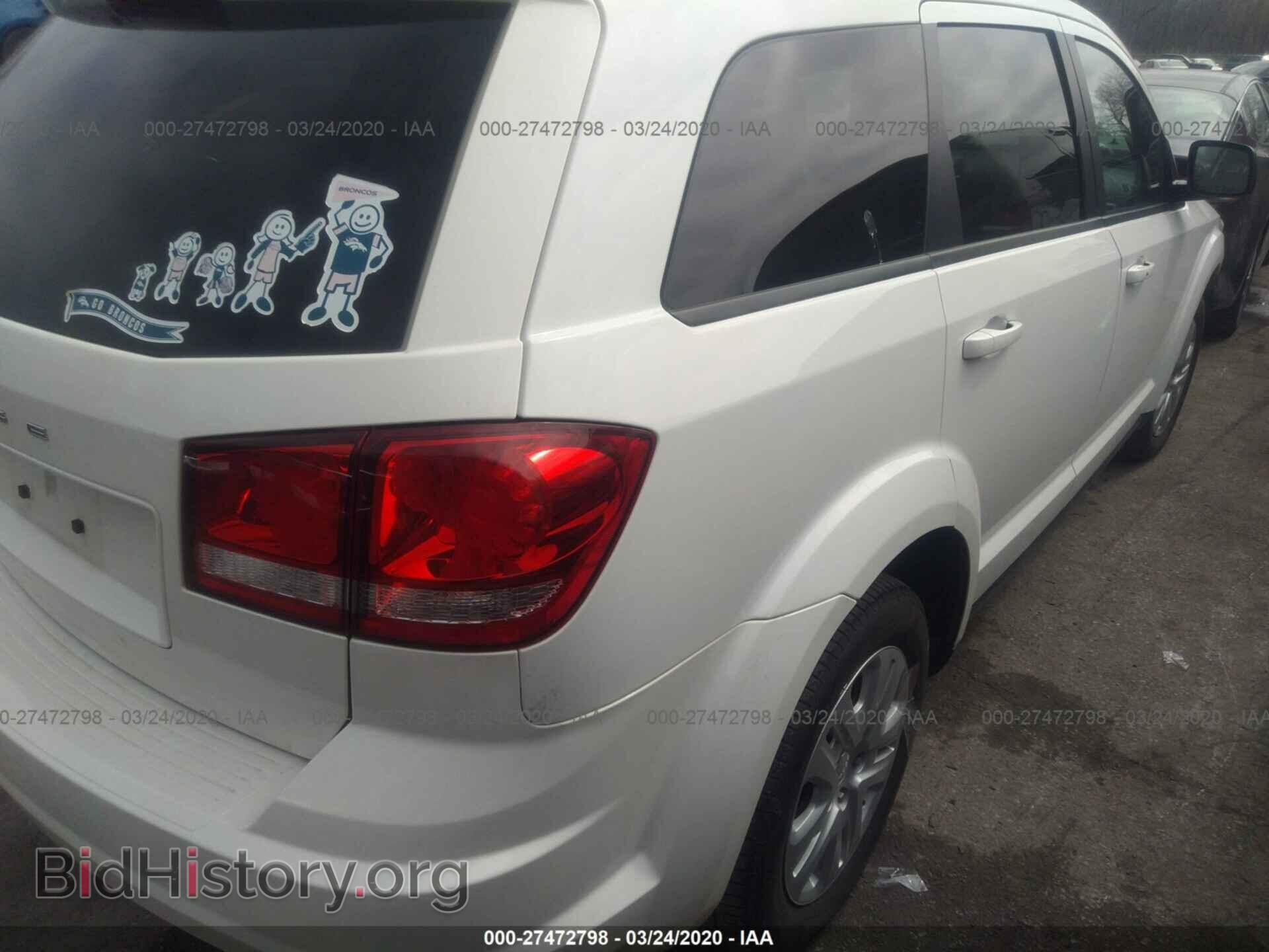 2014 DODGE JOURNEY - VIN: 3C4PDDAG6ET205094 - Фото 4