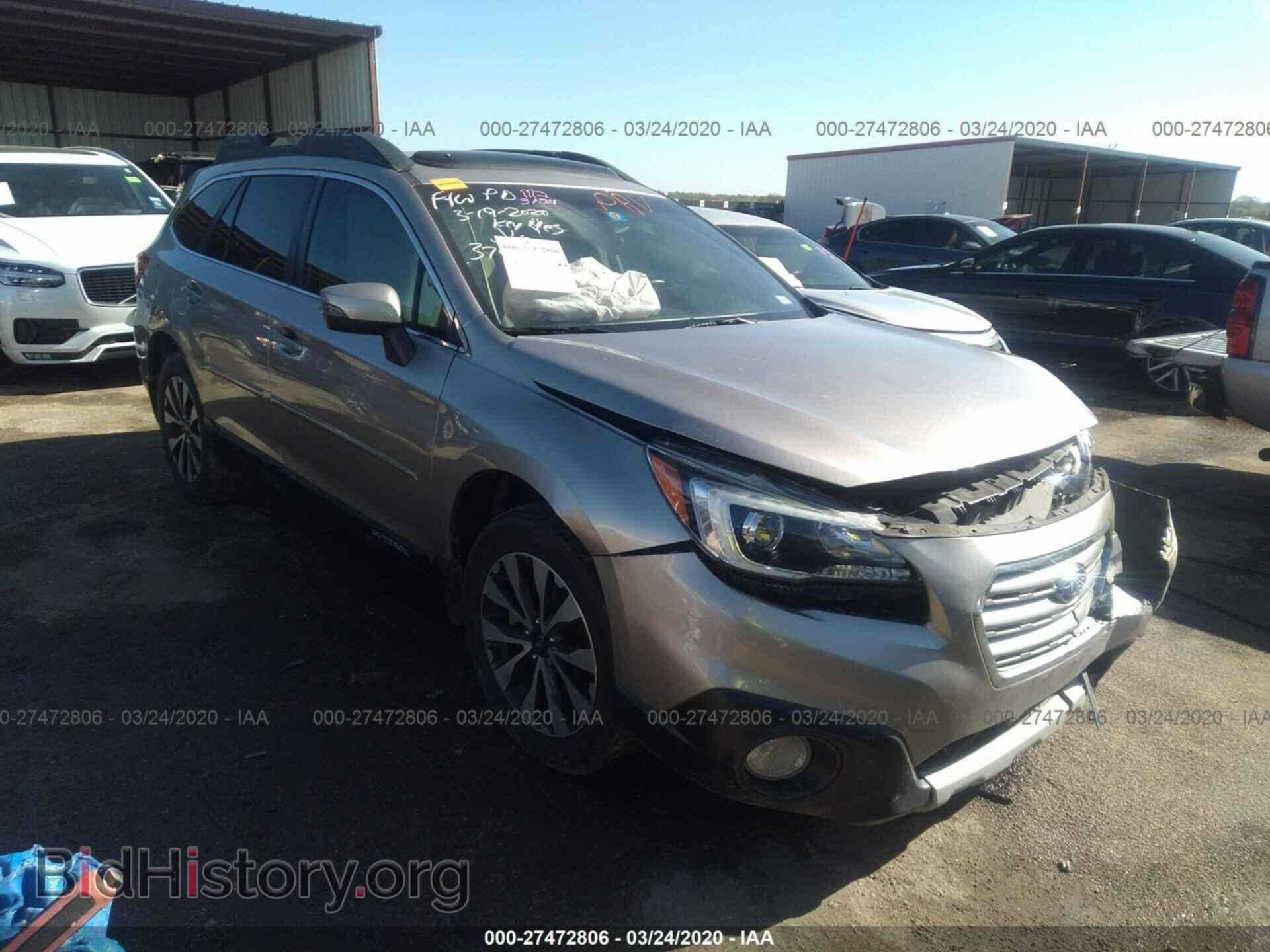 Photo 4S4BSBLC5F3292512 - SUBARU OUTBACK 2015