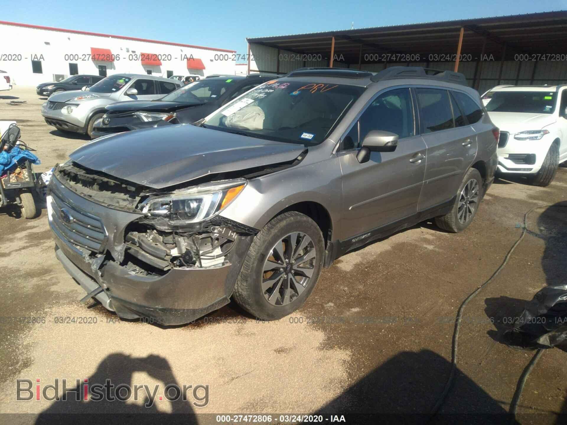 2015 SUBARU OUTBACK - VIN: 4S4BSBLC5F3292512 - Фото 2