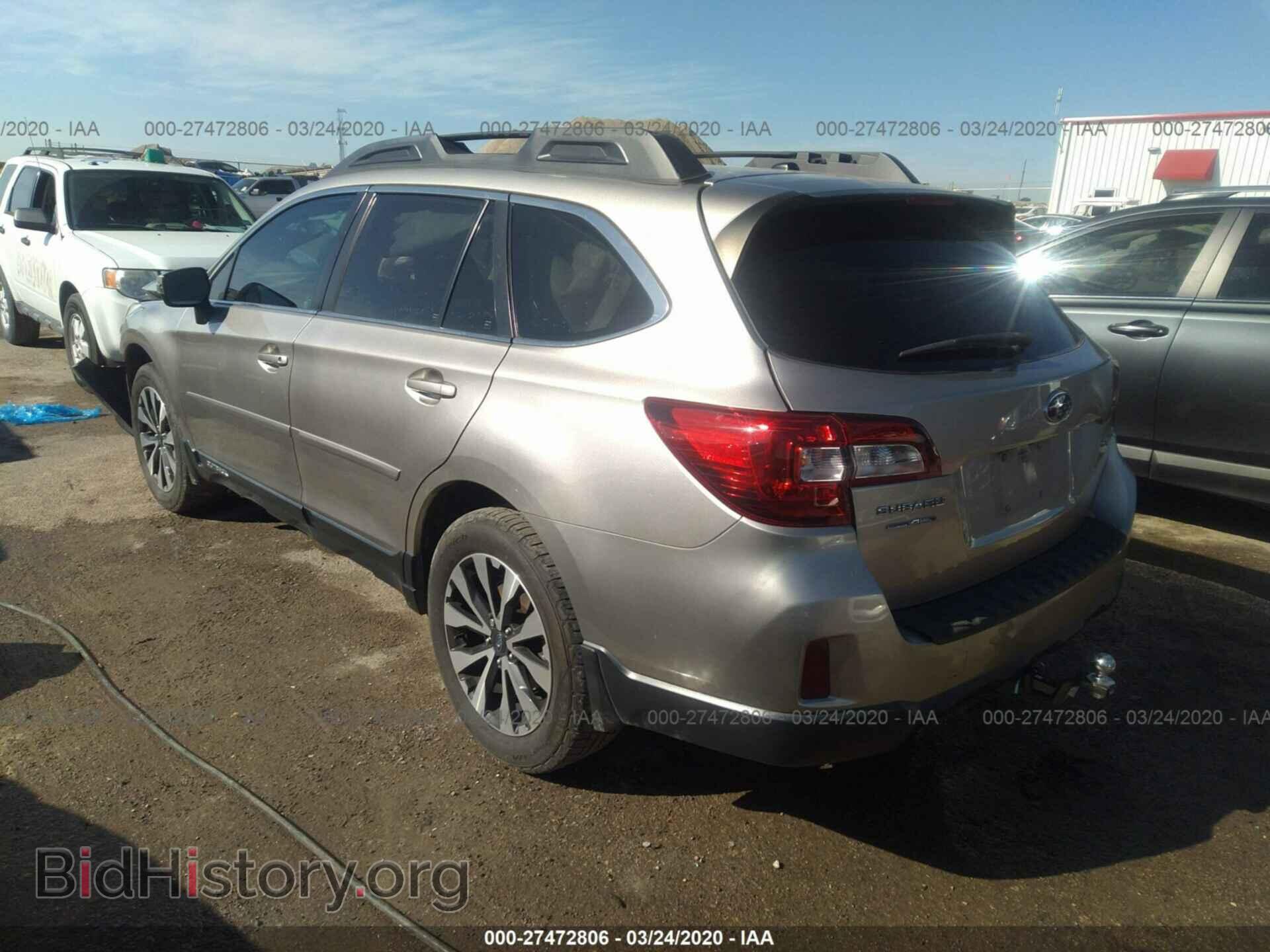 2015 SUBARU OUTBACK - VIN: 4S4BSBLC5F3292512 - Фото 3