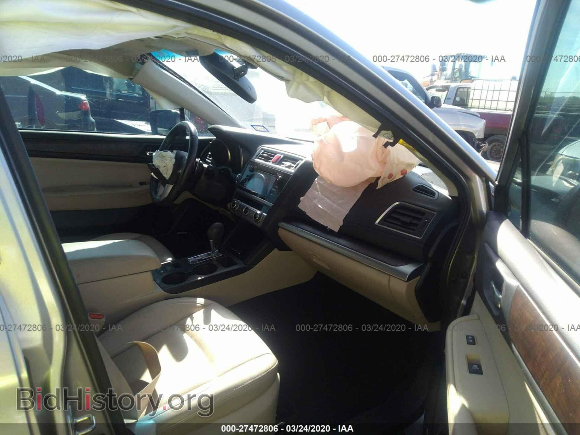 2015 SUBARU OUTBACK - VIN: 4S4BSBLC5F3292512 - Фото 5