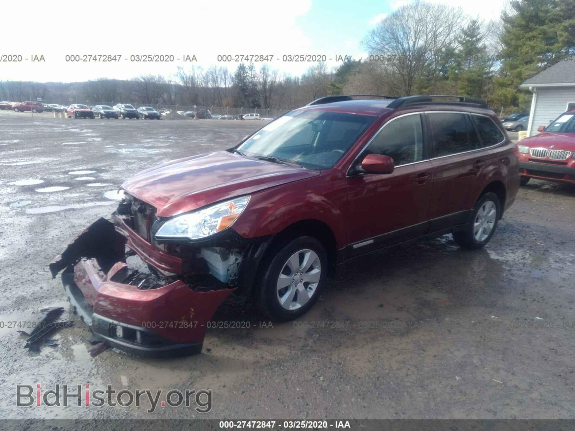 2012 SUBARU OUTBACK - VIN: 4S4BRCCC2C3242180 - Фото 2
