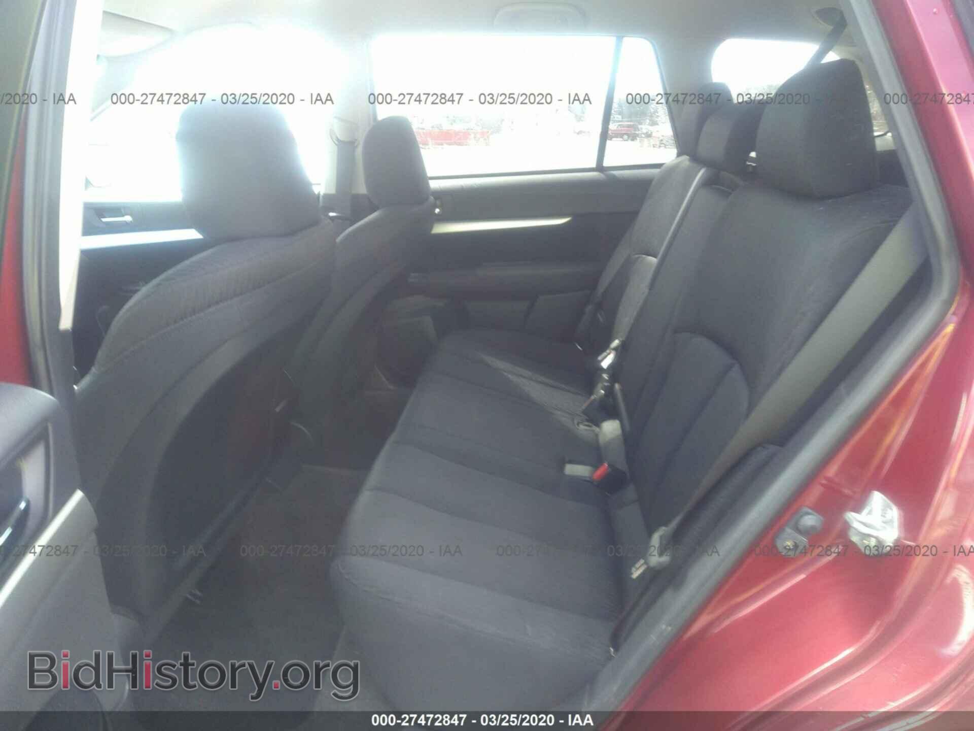 2012 SUBARU OUTBACK - VIN: 4S4BRCCC2C3242180 - Фото 8