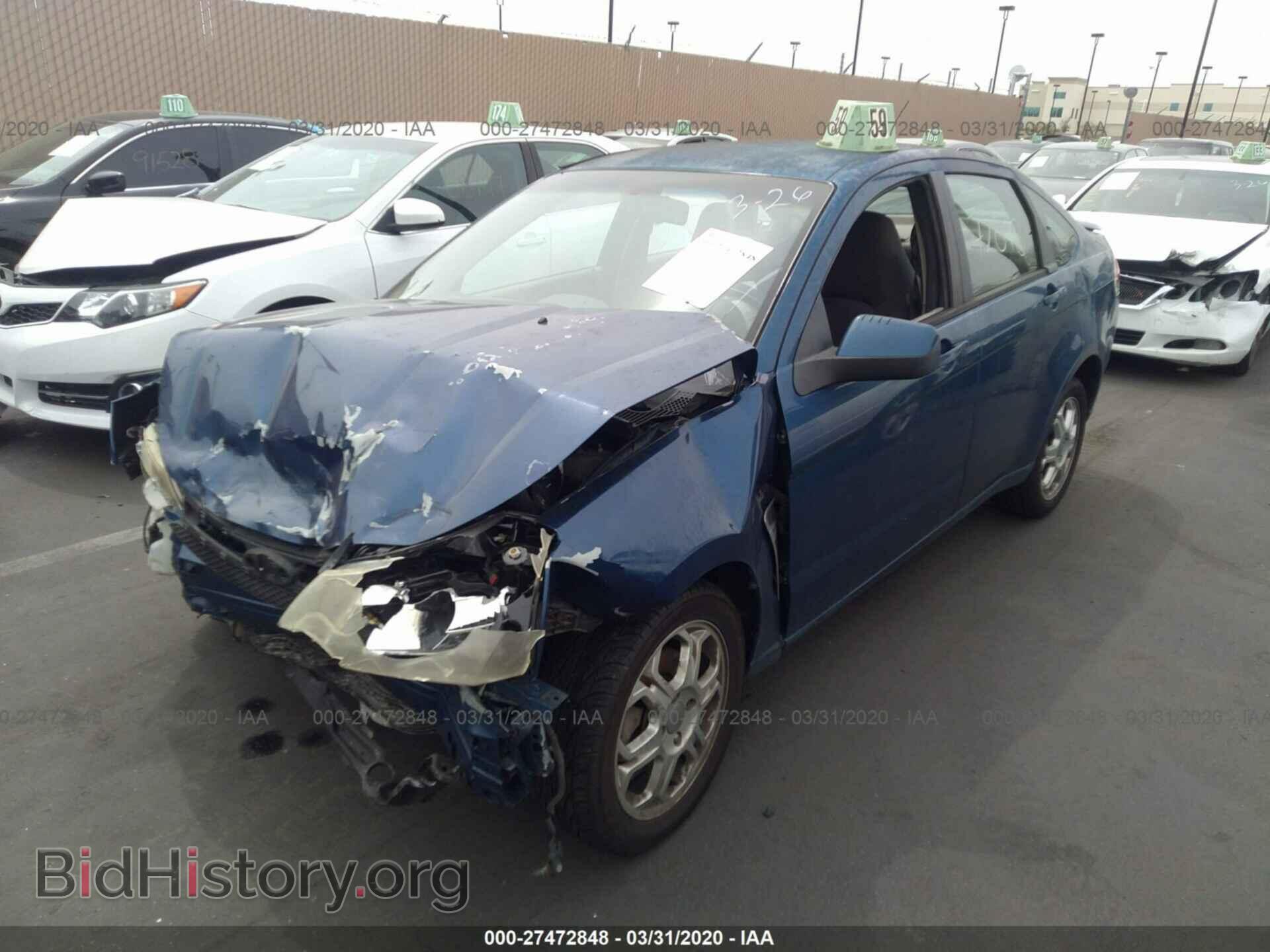 2008 FORD FOCUS - VIN: 1FAHP35N38W152874 - Фото 2