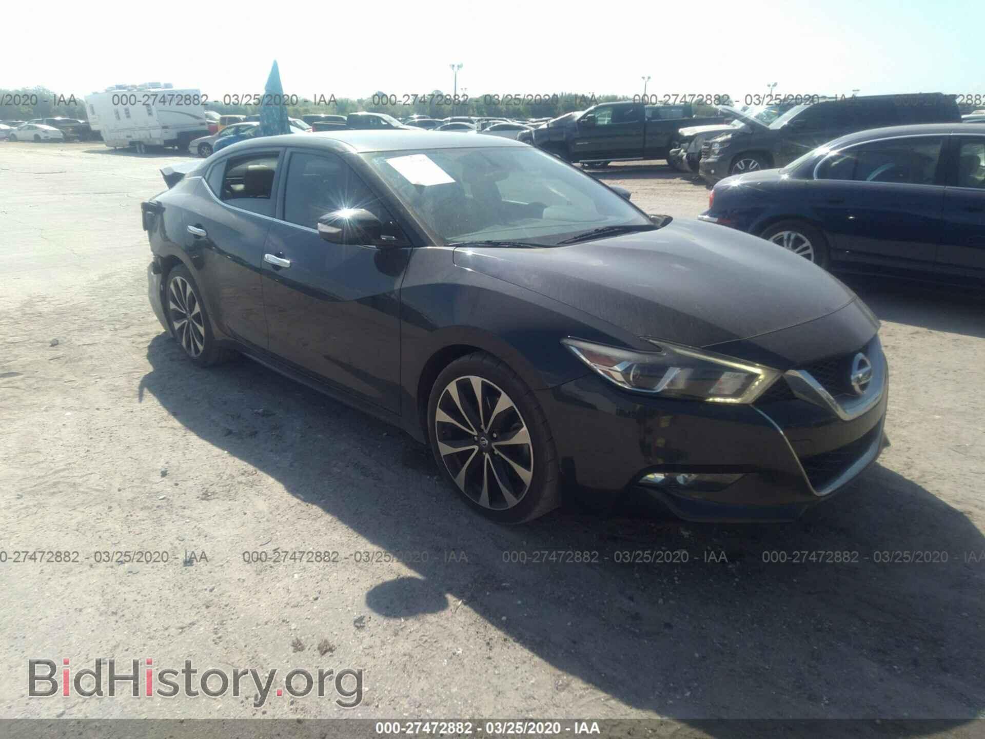Фотография 1N4AA6AP1GC381632 - NISSAN MAXIMA 2016