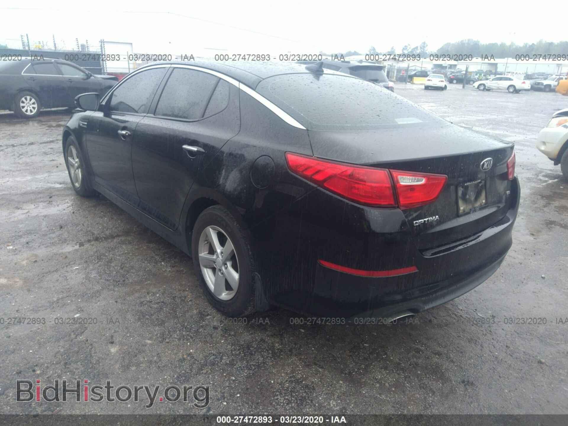 2014 KIA OPTIMA - VIN: 5XXGM4A77EG345165 - Фото 3
