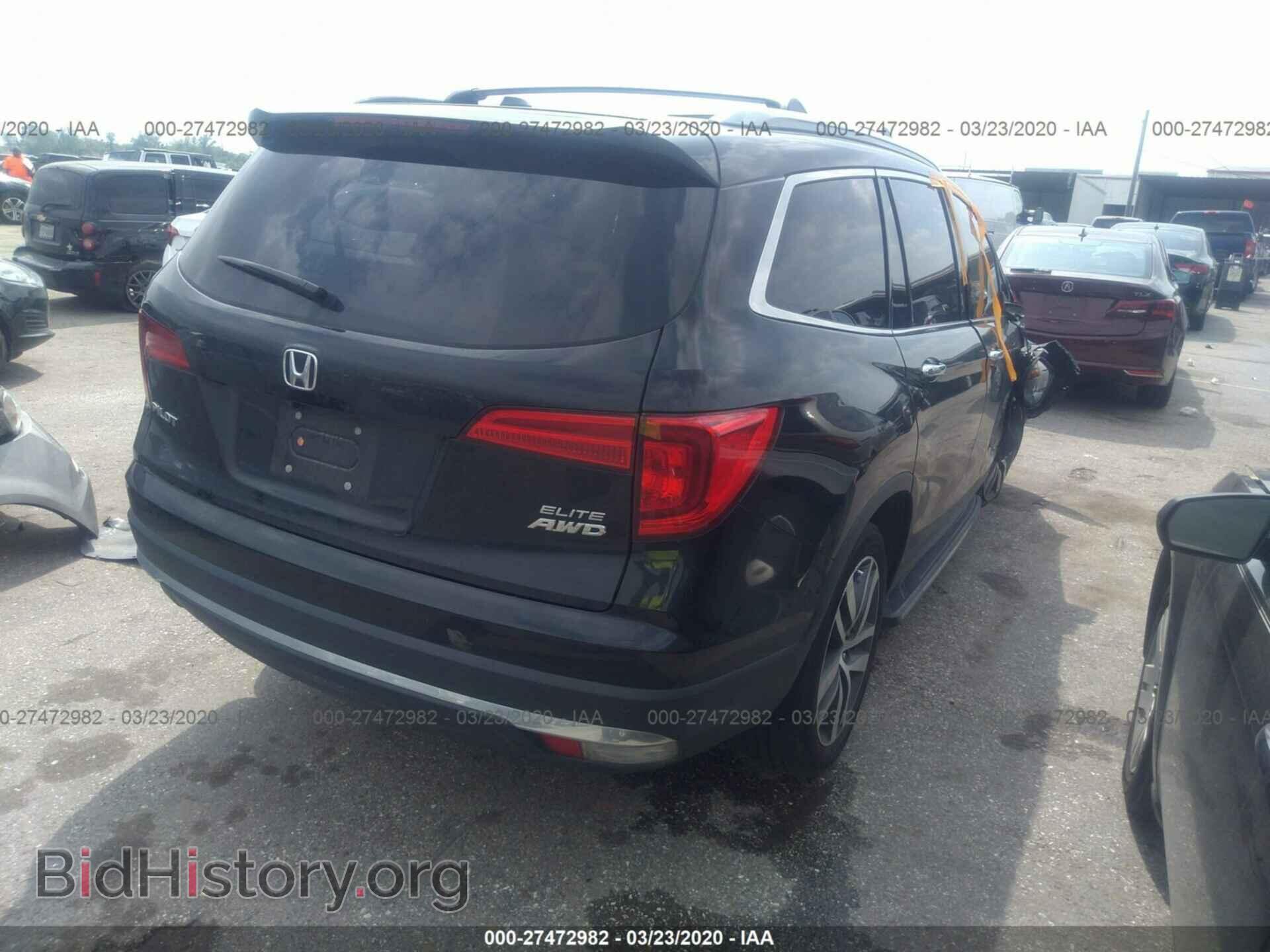 2018 HONDA PILOT - VIN: 5FNYF6H05JB009126 - Фото 4