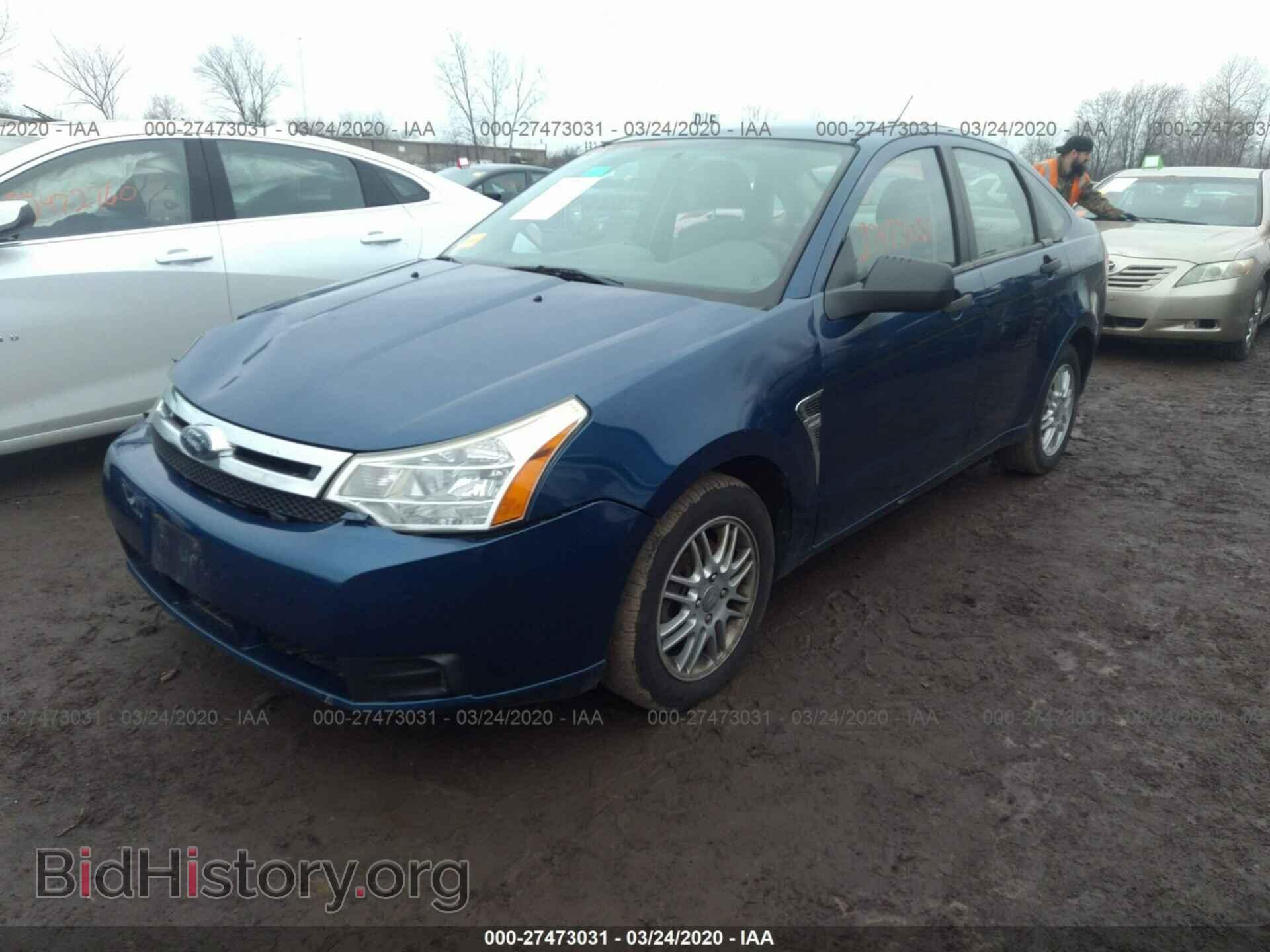 2008 FORD FOCUS - VIN: 1FAHP35N68W211478 - Фото 2