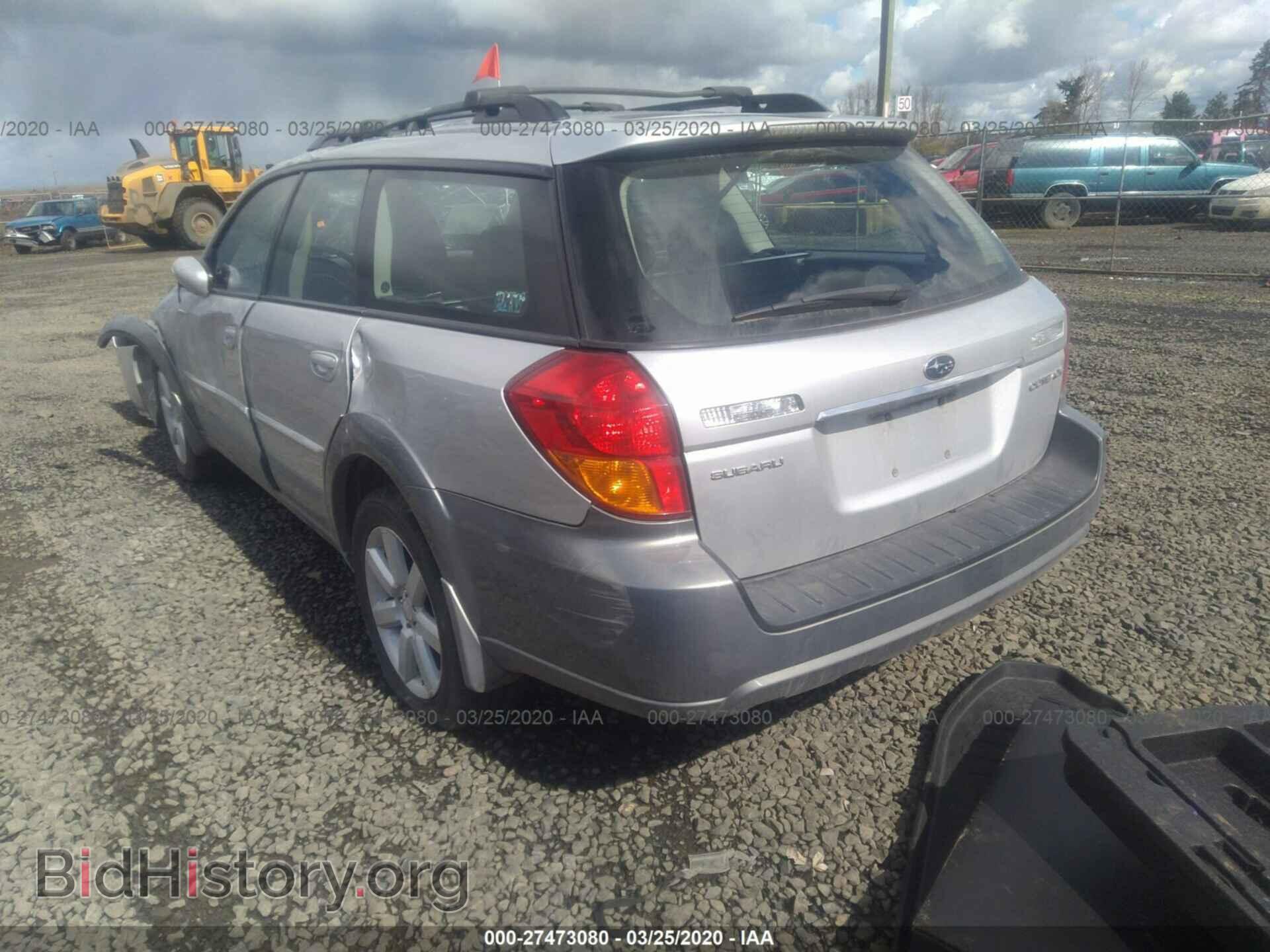 2007 SUBARU OUTBACK - VIN: 4S4BP62C677330740 - Фото 3