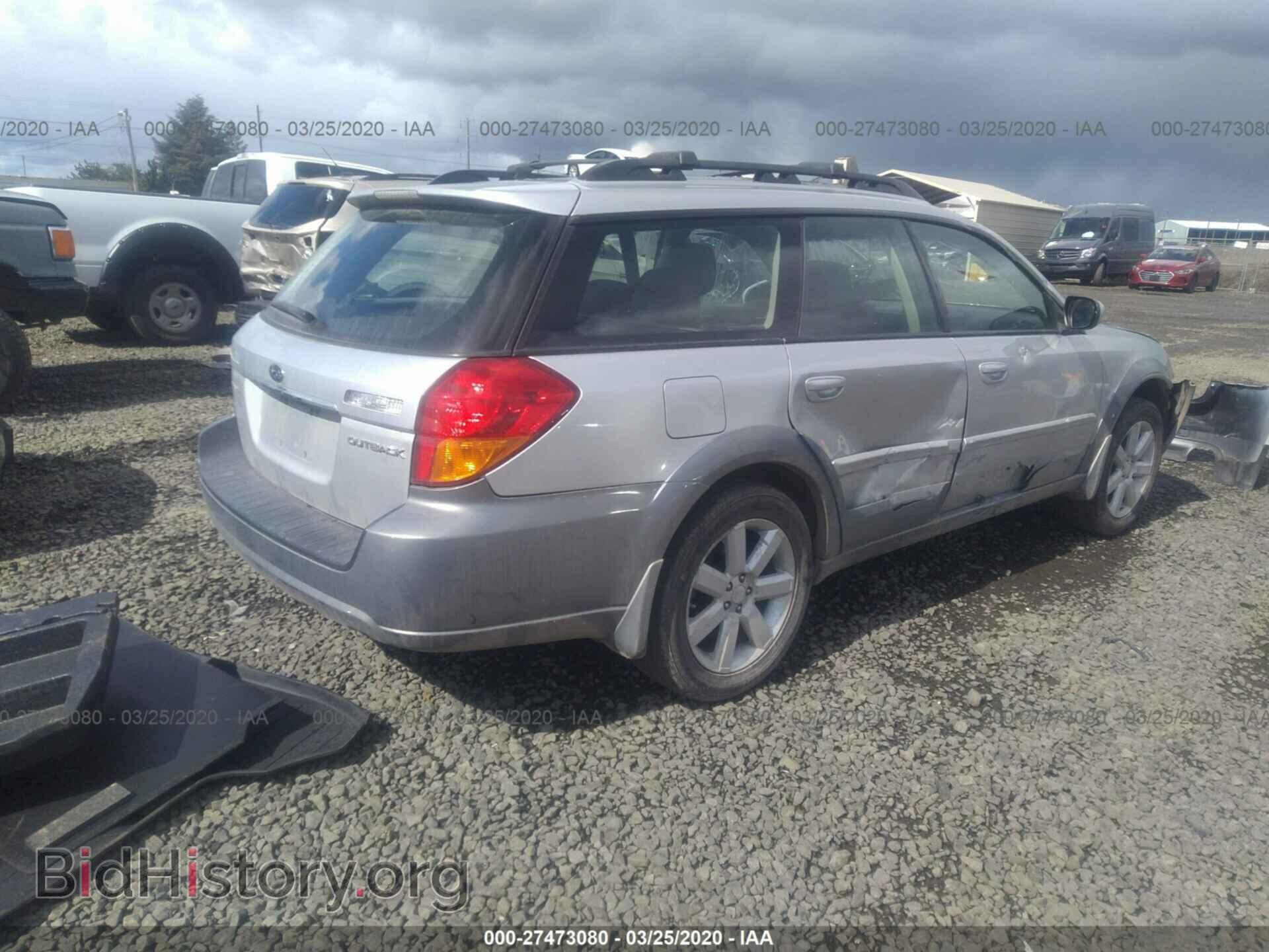 2007 SUBARU OUTBACK - VIN: 4S4BP62C677330740 - Фото 4