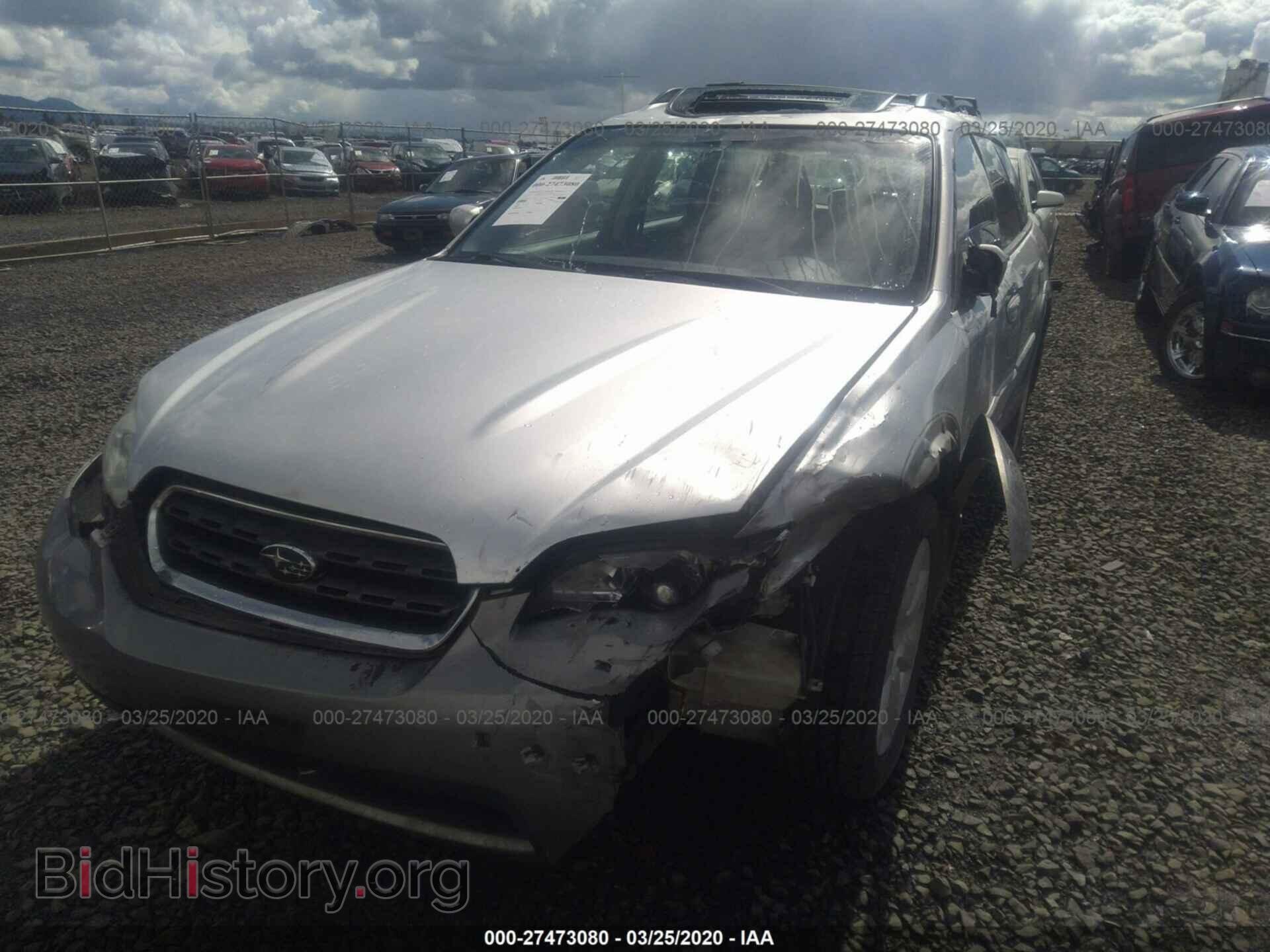 2007 SUBARU OUTBACK - VIN: 4S4BP62C677330740 - Фото 6