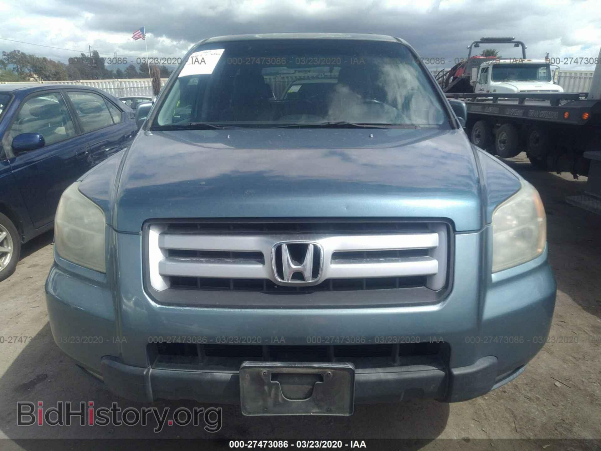2006 HONDA PILOT - VIN: 5FNYF28716B047661 - Фото 6