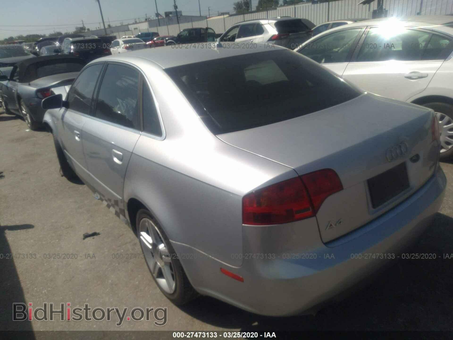 2007 AUDI A4 - VIN: WAUAF78E37A210248 - Photo 3
