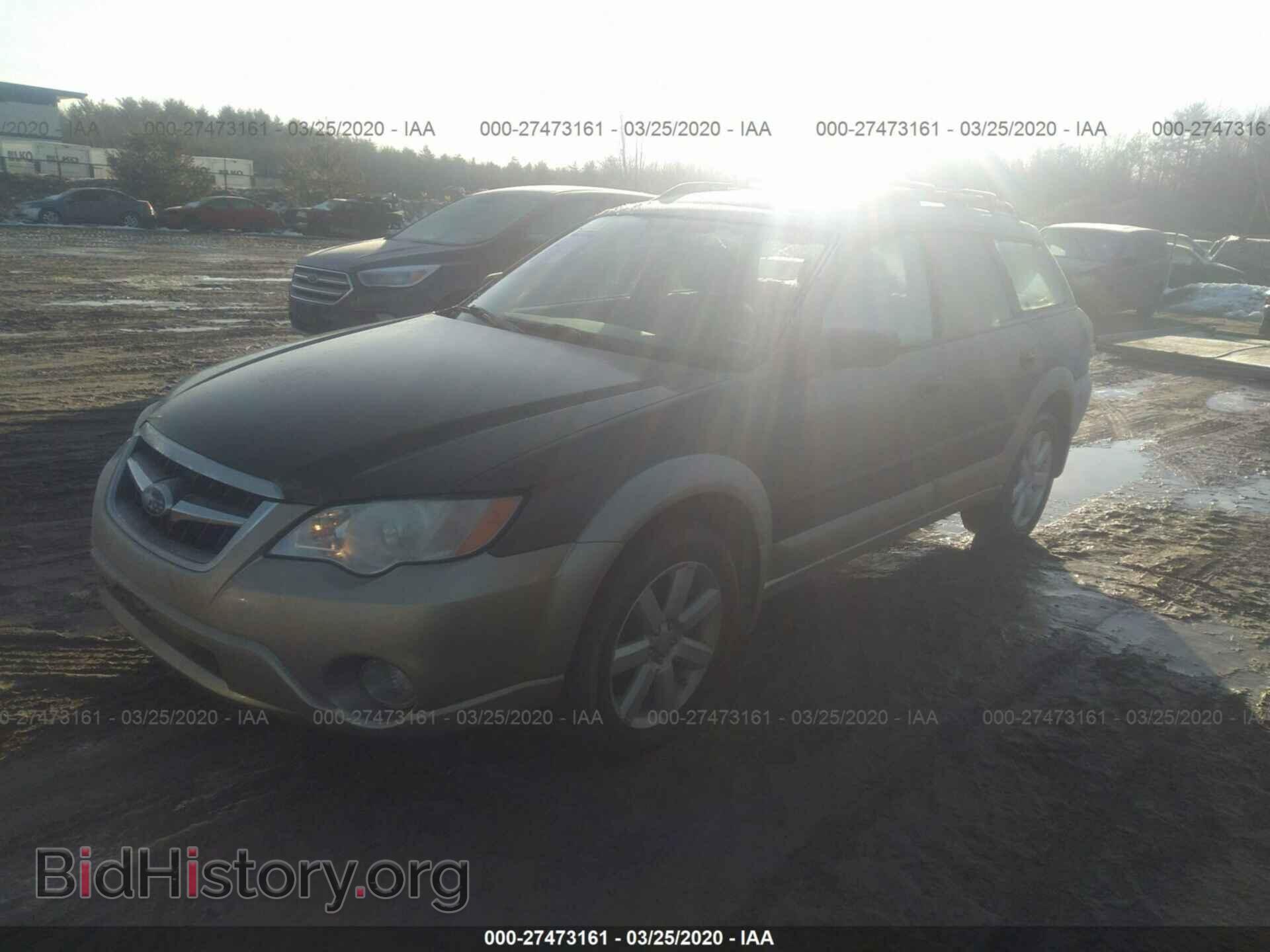 2008 SUBARU OUTBACK - VIN: 4S4BP61C887364942 - Фото 2