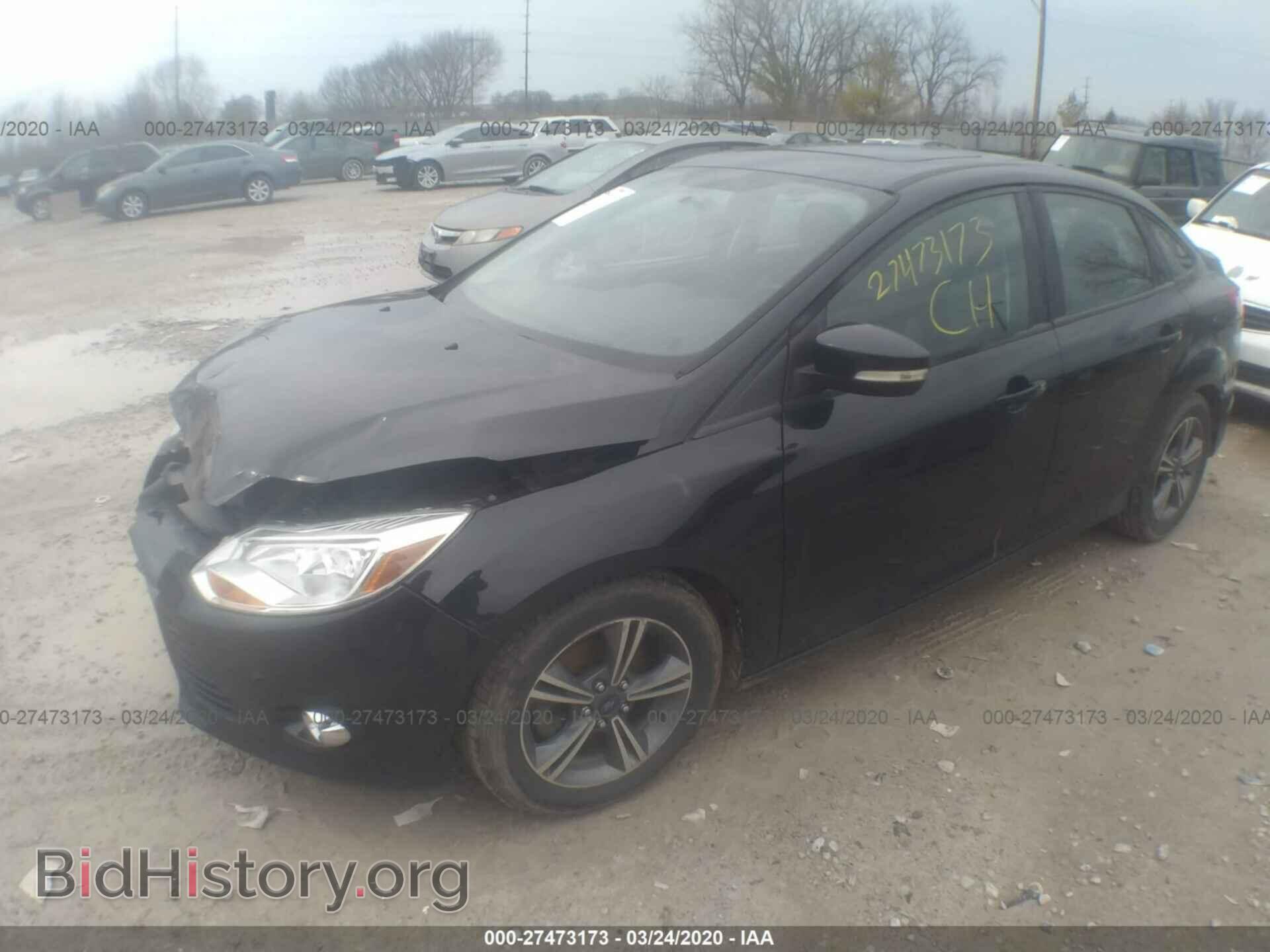 2014 FORD FOCUS - VIN: 1FADP3F21EL438870 - Фото 2