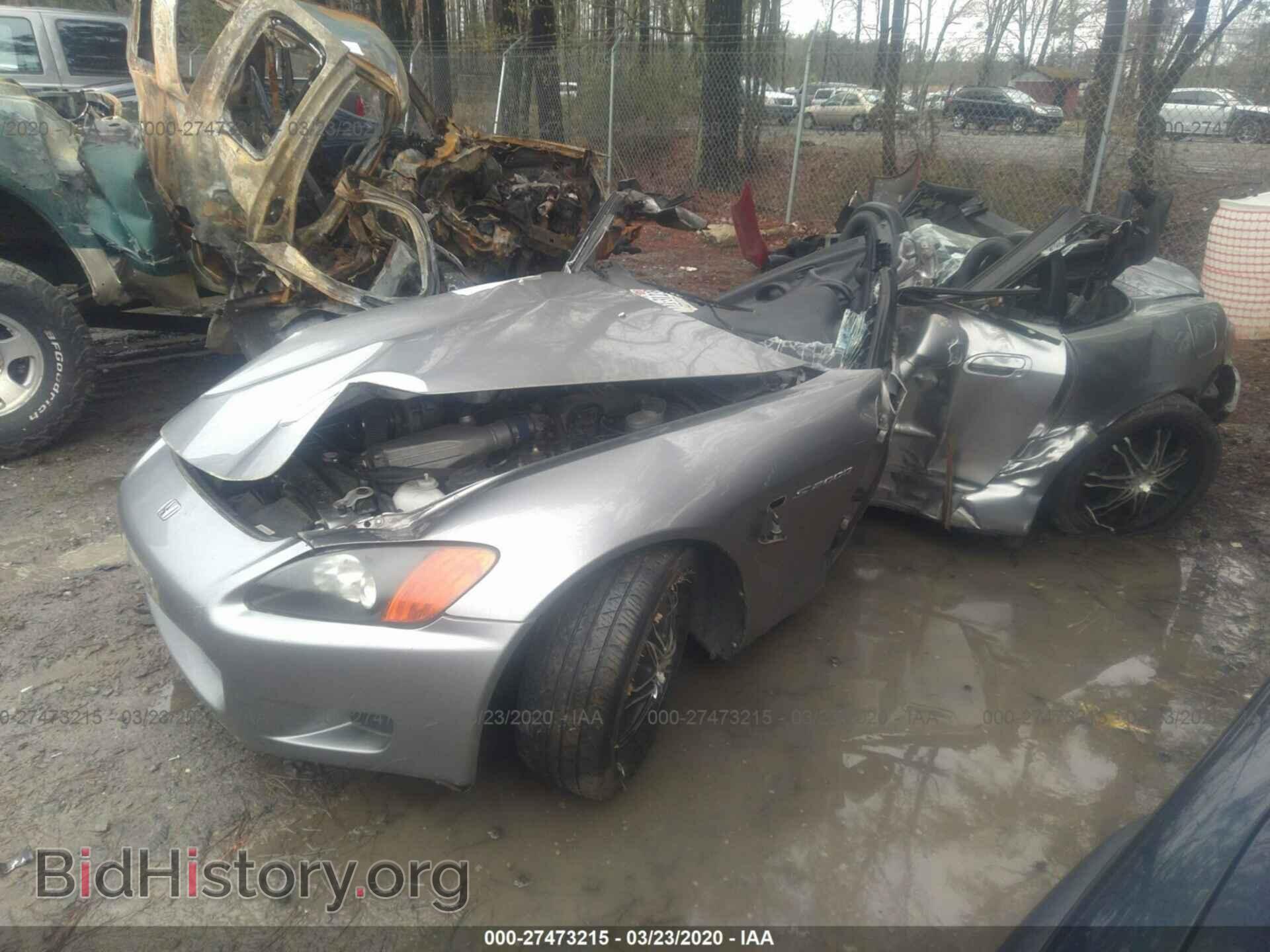 2001 HONDA S2000 - VIN: JHMAP11491T006093 - Фото 2