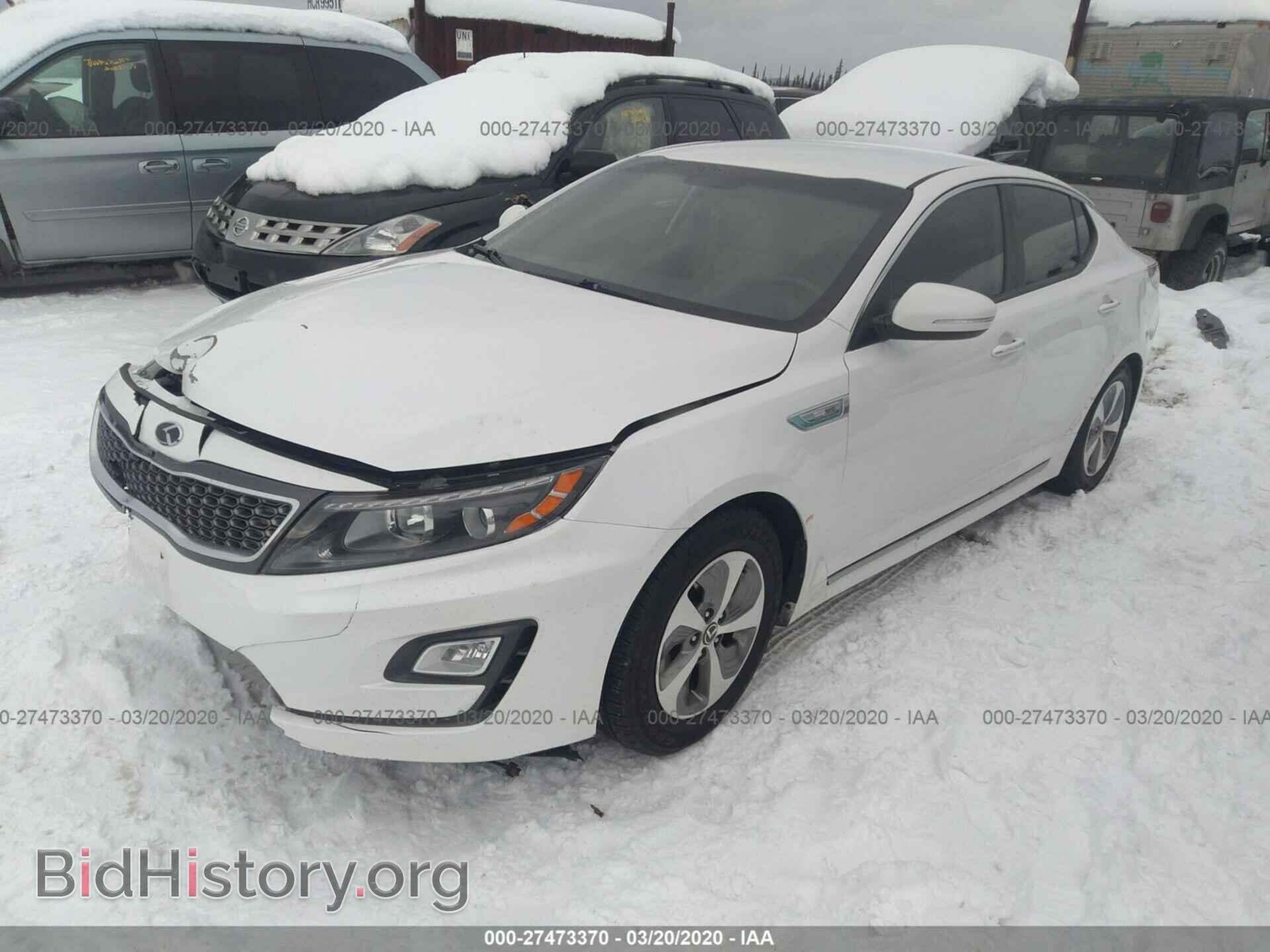 2014 KIA OPTIMA - VIN: KNAGM4ADXE5069314 - Фото 2