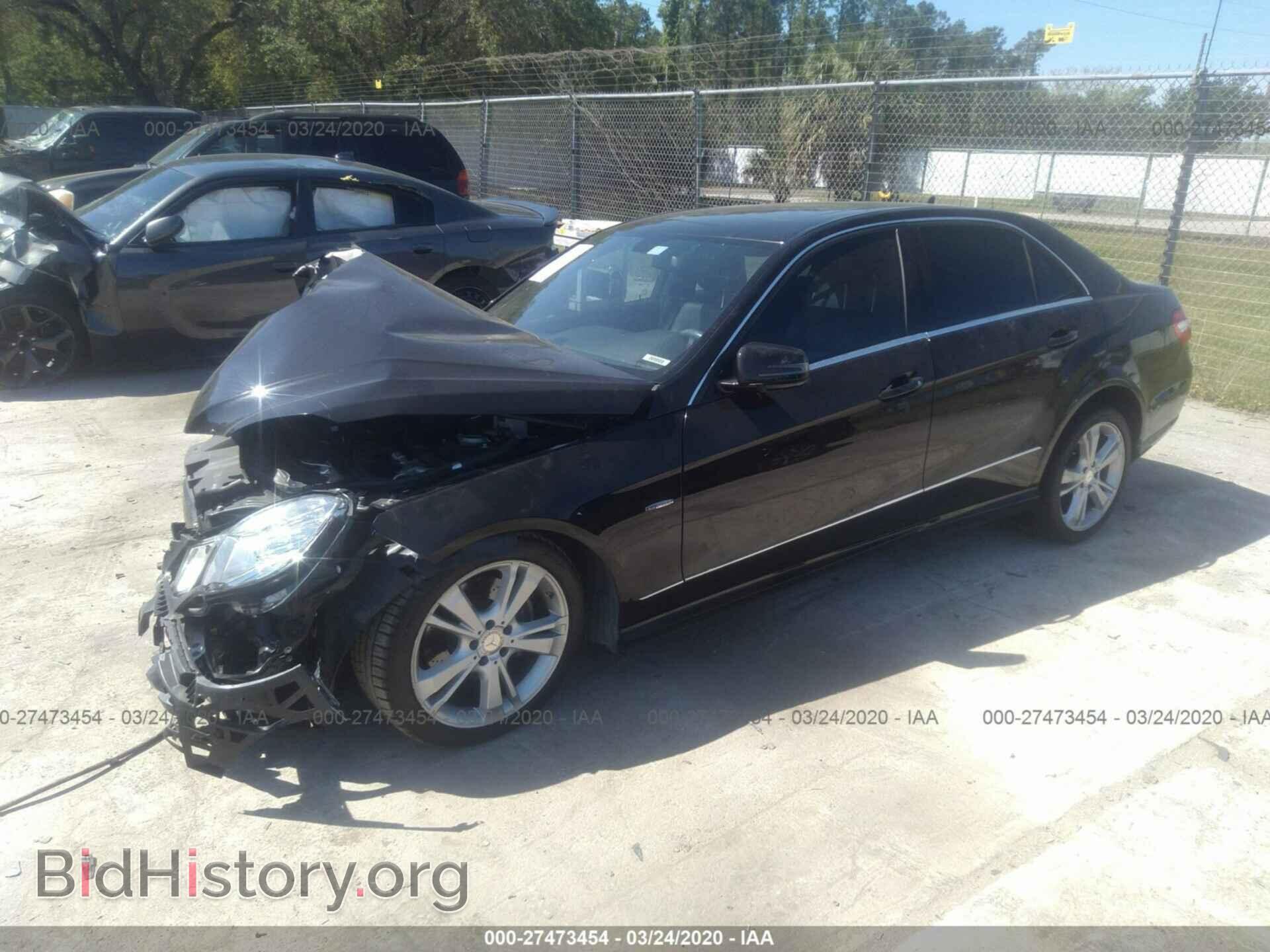 2012 MERCEDES-BENZ E - VIN: WDDHF5KB7CA540107 - Фото 2