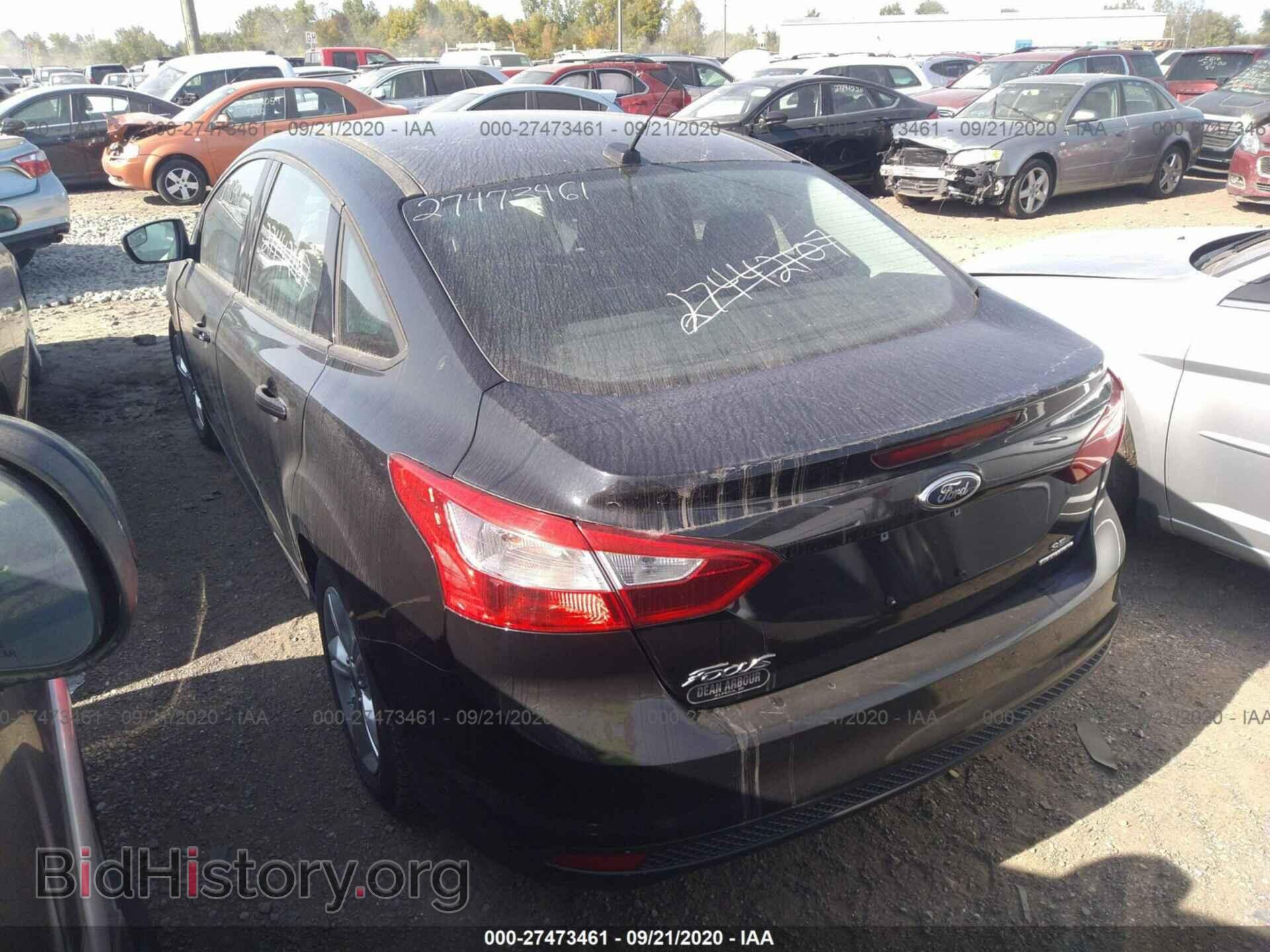 2014 FORD FOCUS - VIN: 1FADP3F2XEL258996 - Фото 3