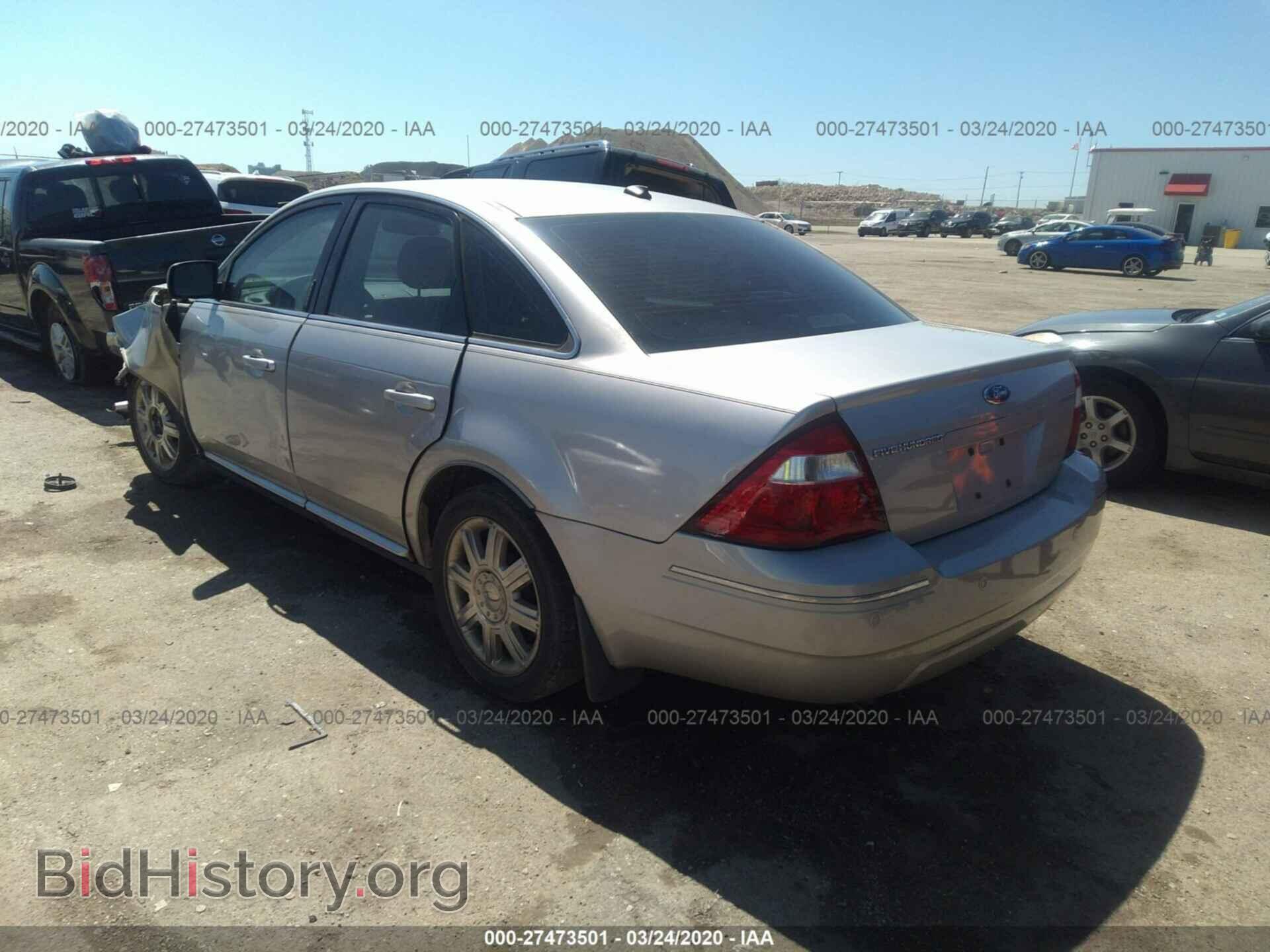 2007 FORD FIVE HUNDRED - VIN: 1FAHP25107G138348 - Фото 3