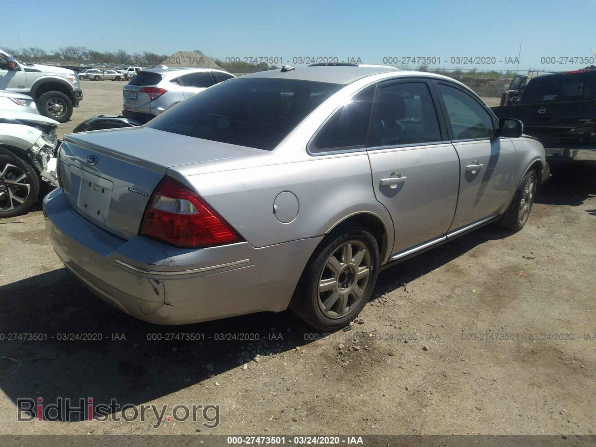 2007 FORD FIVE HUNDRED - VIN: 1FAHP25107G138348 - Фото 4