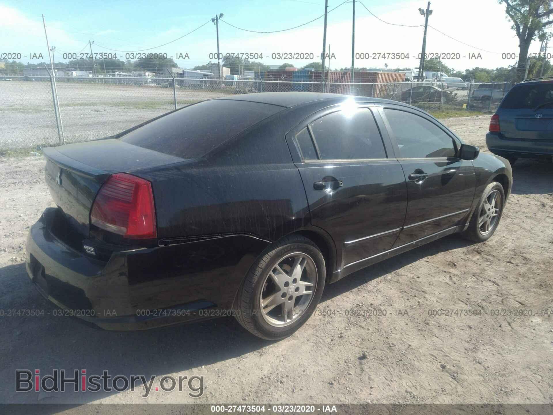 2004 MITSUBISHI GALANT - VIN: 4A3AB76S24E119920 - Фото 4