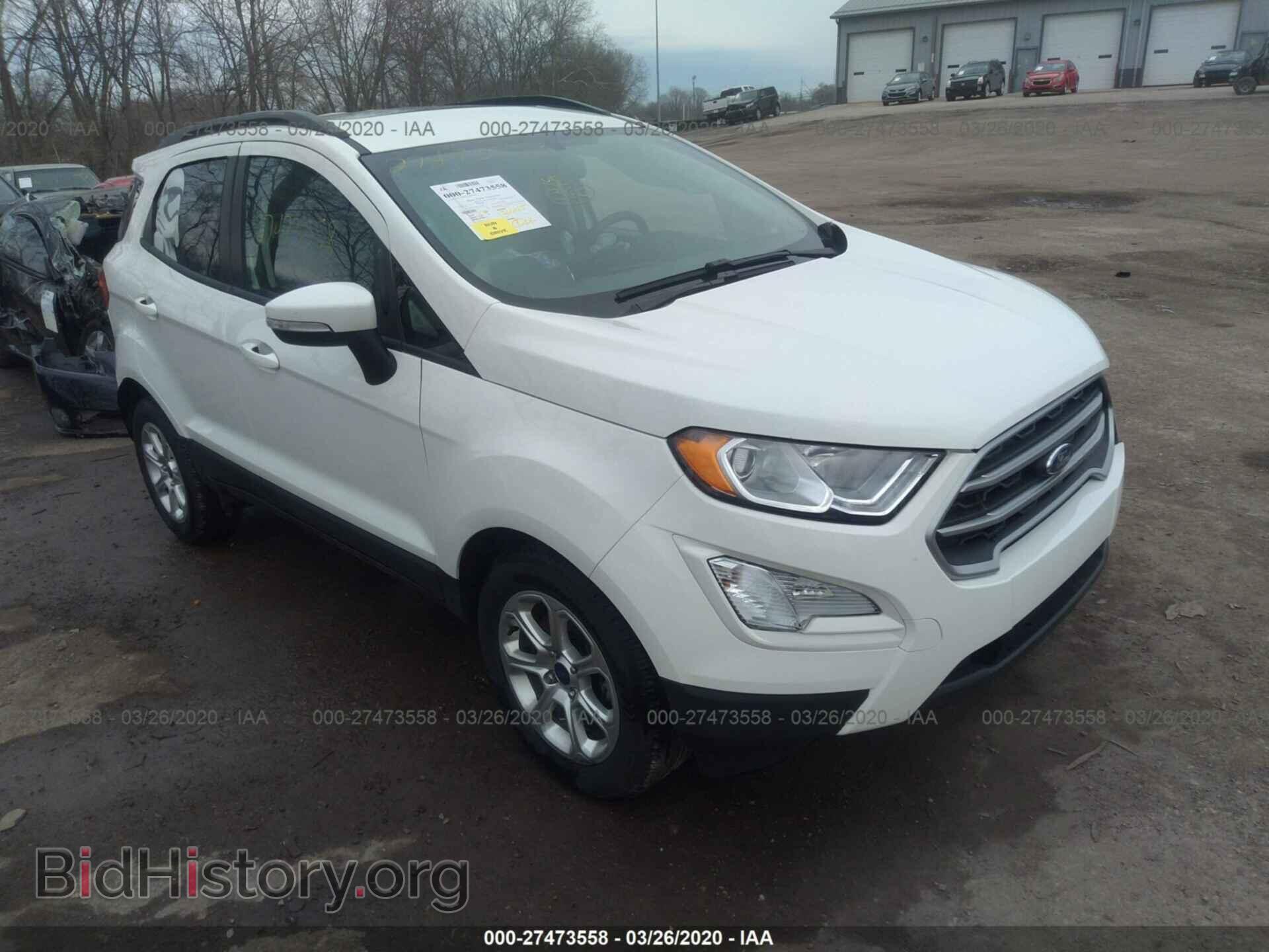 Photo MAJ3P1TE4JC222360 - FORD ECOSPORT 2018