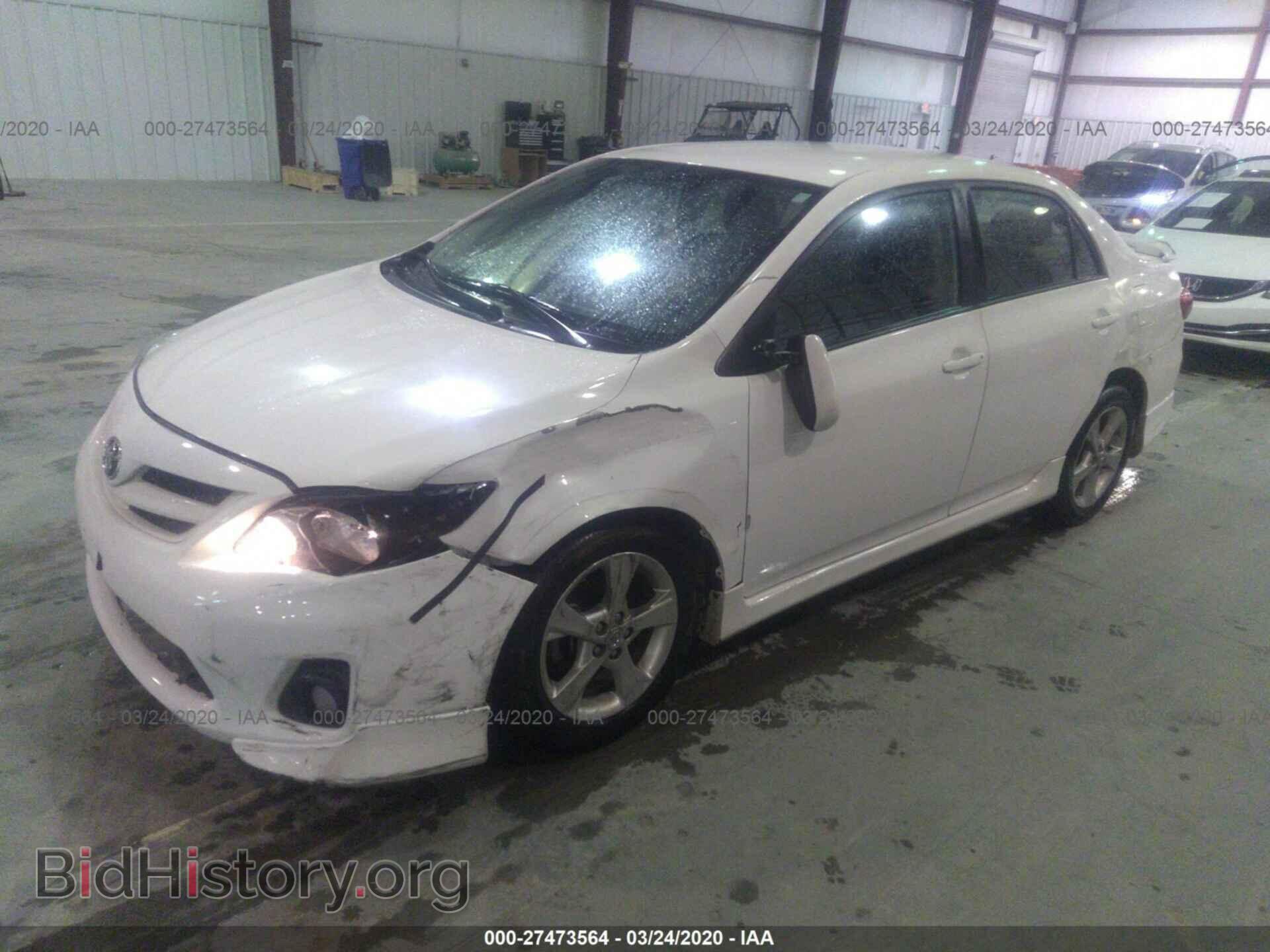 2013 TOYOTA COROLLA - VIN: 2T1BU4EE2DC993019 - Фото 2