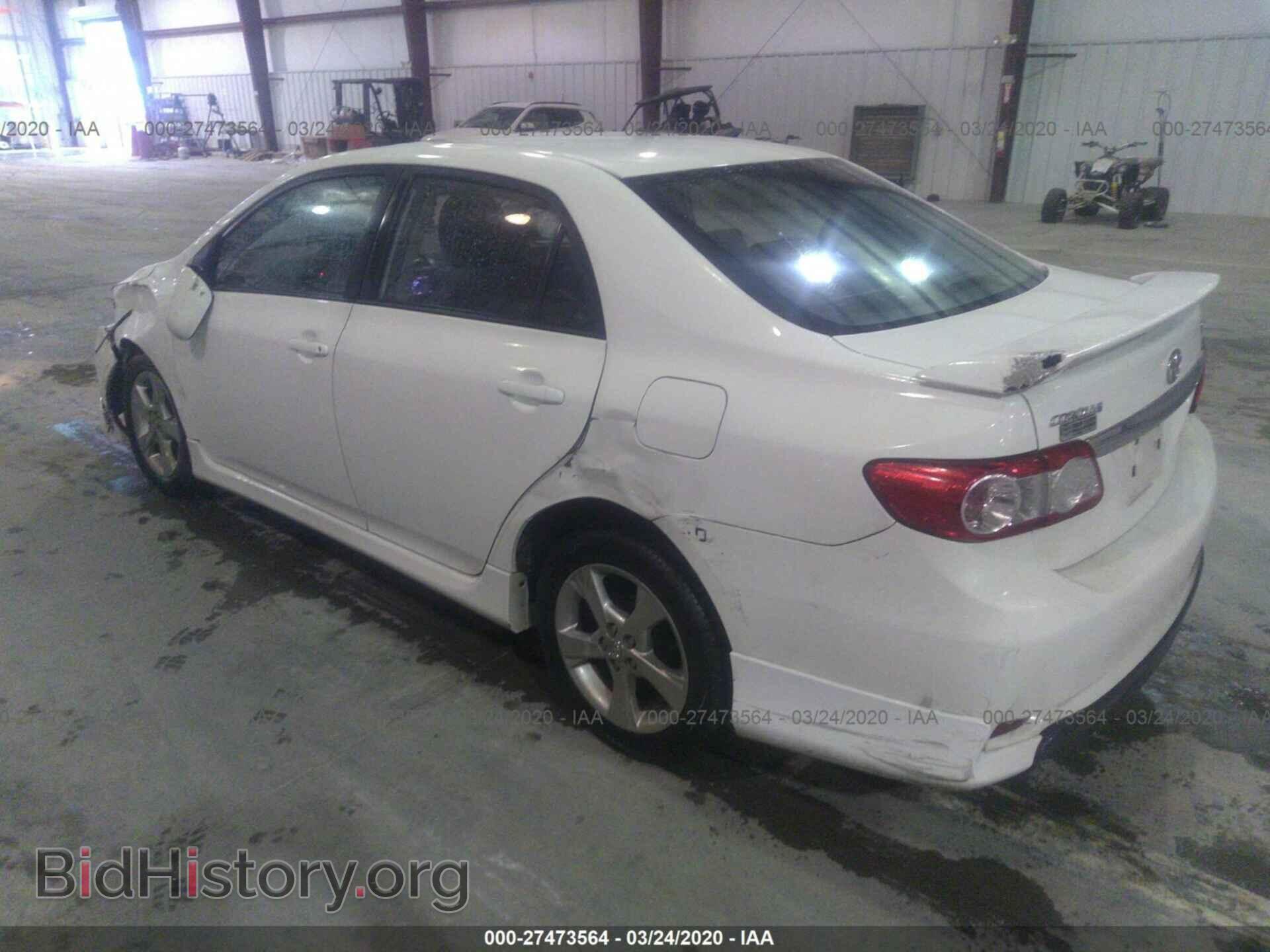 2013 TOYOTA COROLLA - VIN: 2T1BU4EE2DC993019 - Фото 3