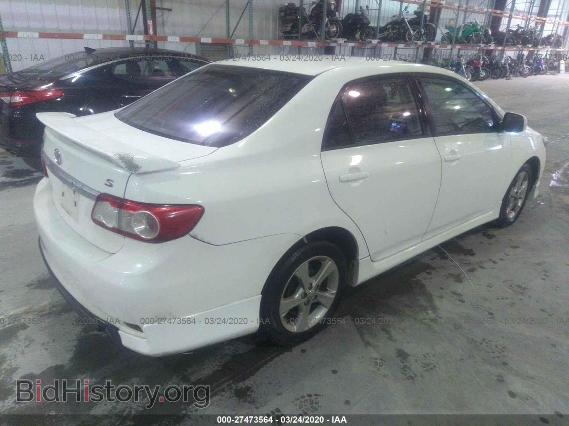 2013 TOYOTA COROLLA - VIN: 2T1BU4EE2DC993019 - Фото 4