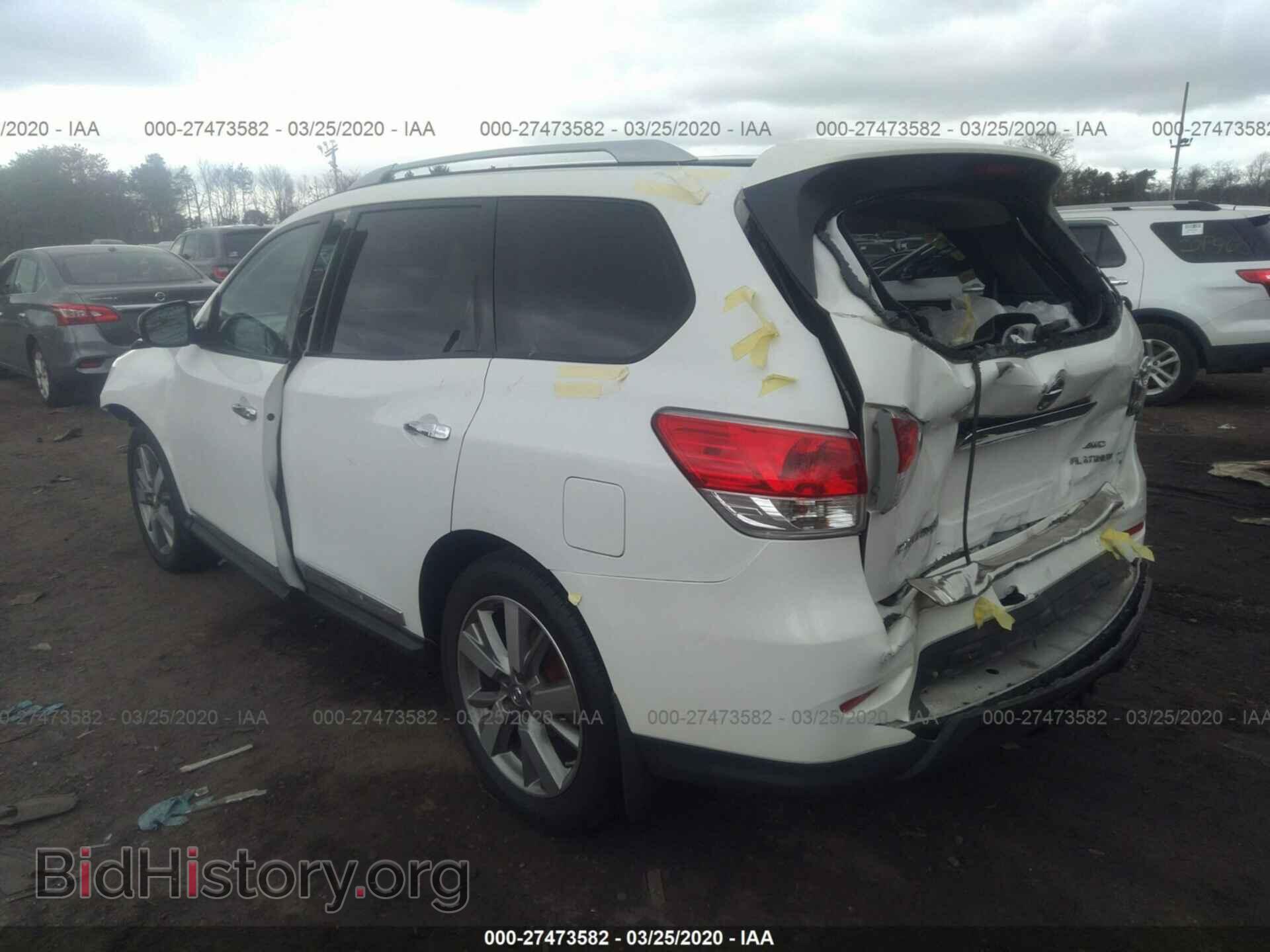2013 NISSAN PATHFINDER - VIN: 5N1AR2MM6DC645884 - Фото 3