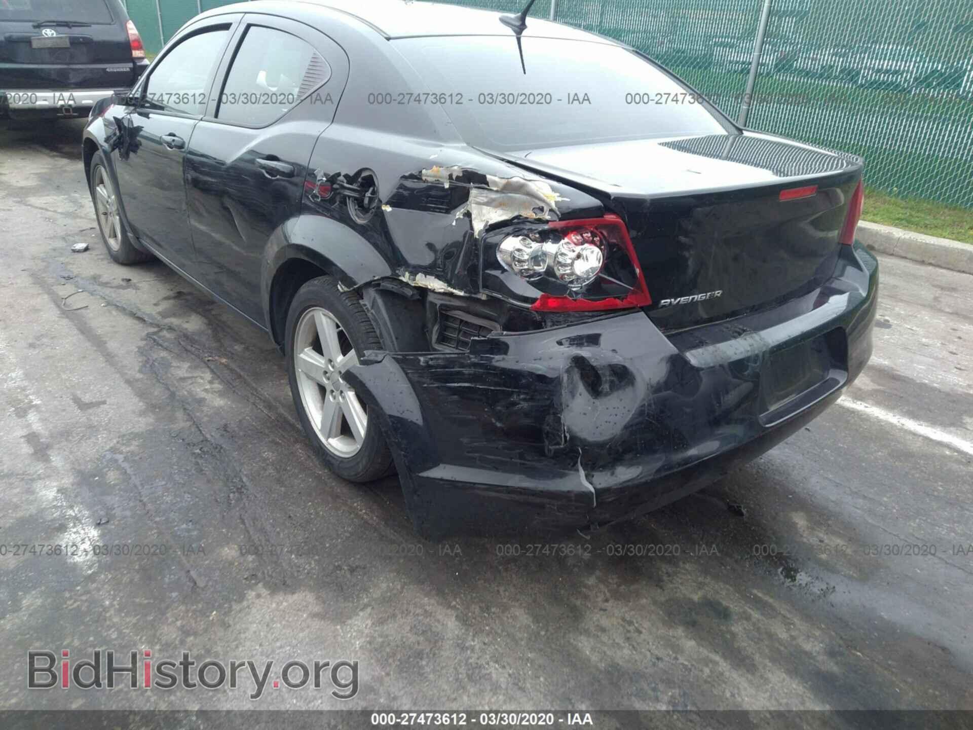 2013 DODGE AVENGER - VIN: 1C3CDZAB8DN589379 - Фото 3