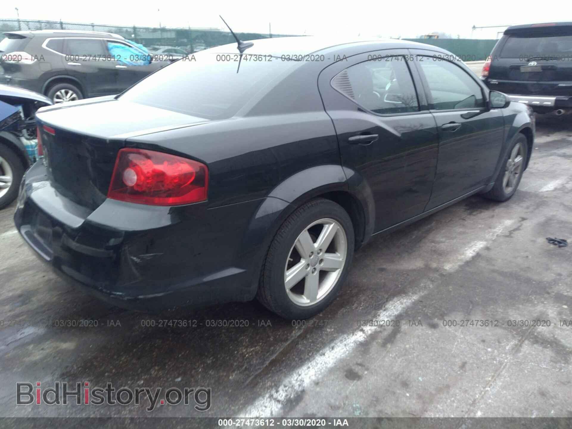 2013 DODGE AVENGER - VIN: 1C3CDZAB8DN589379 - Фото 4