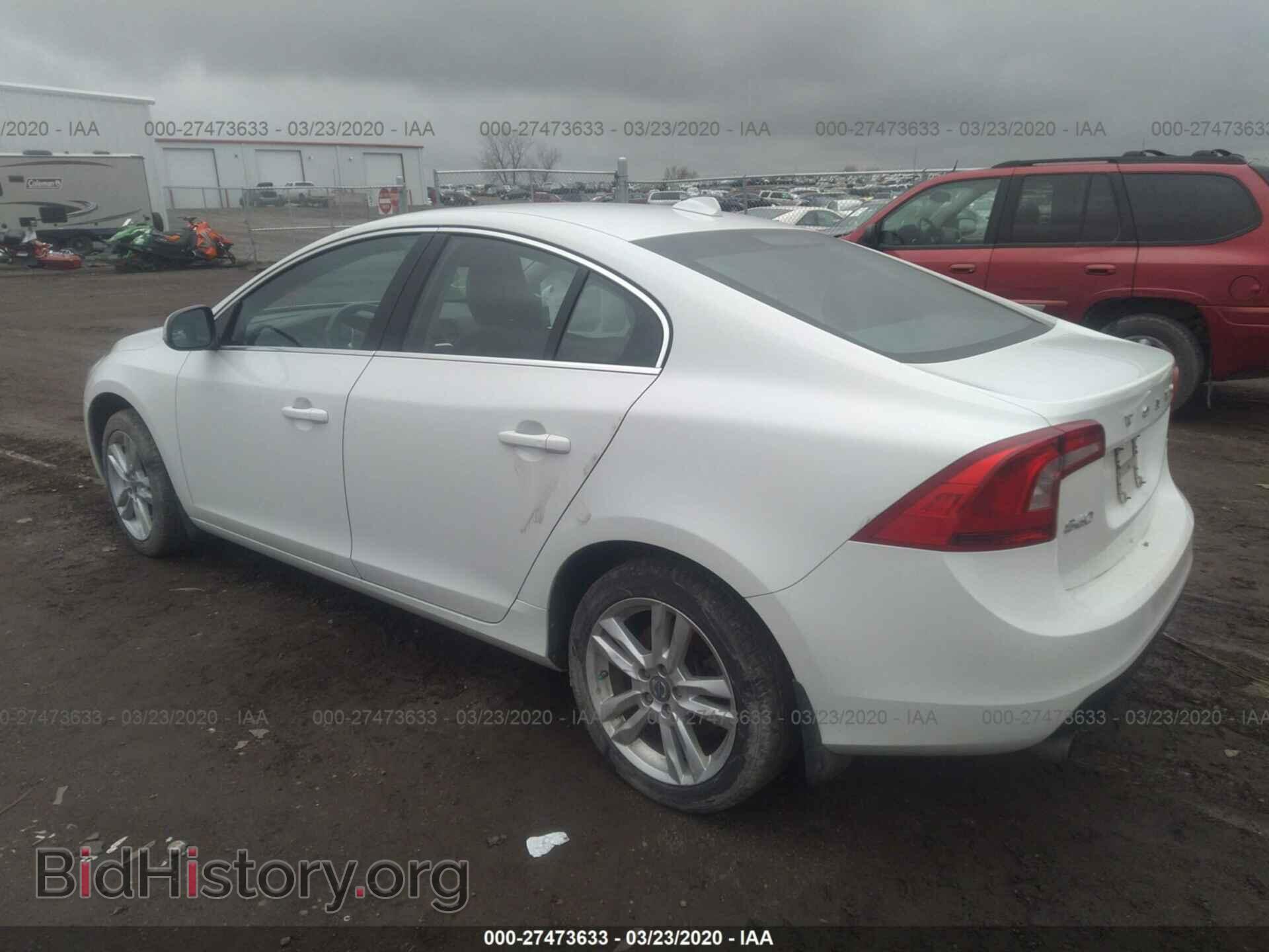 2013 VOLVO S60 - VIN: YV1612FH5D2201171 - Фото 3