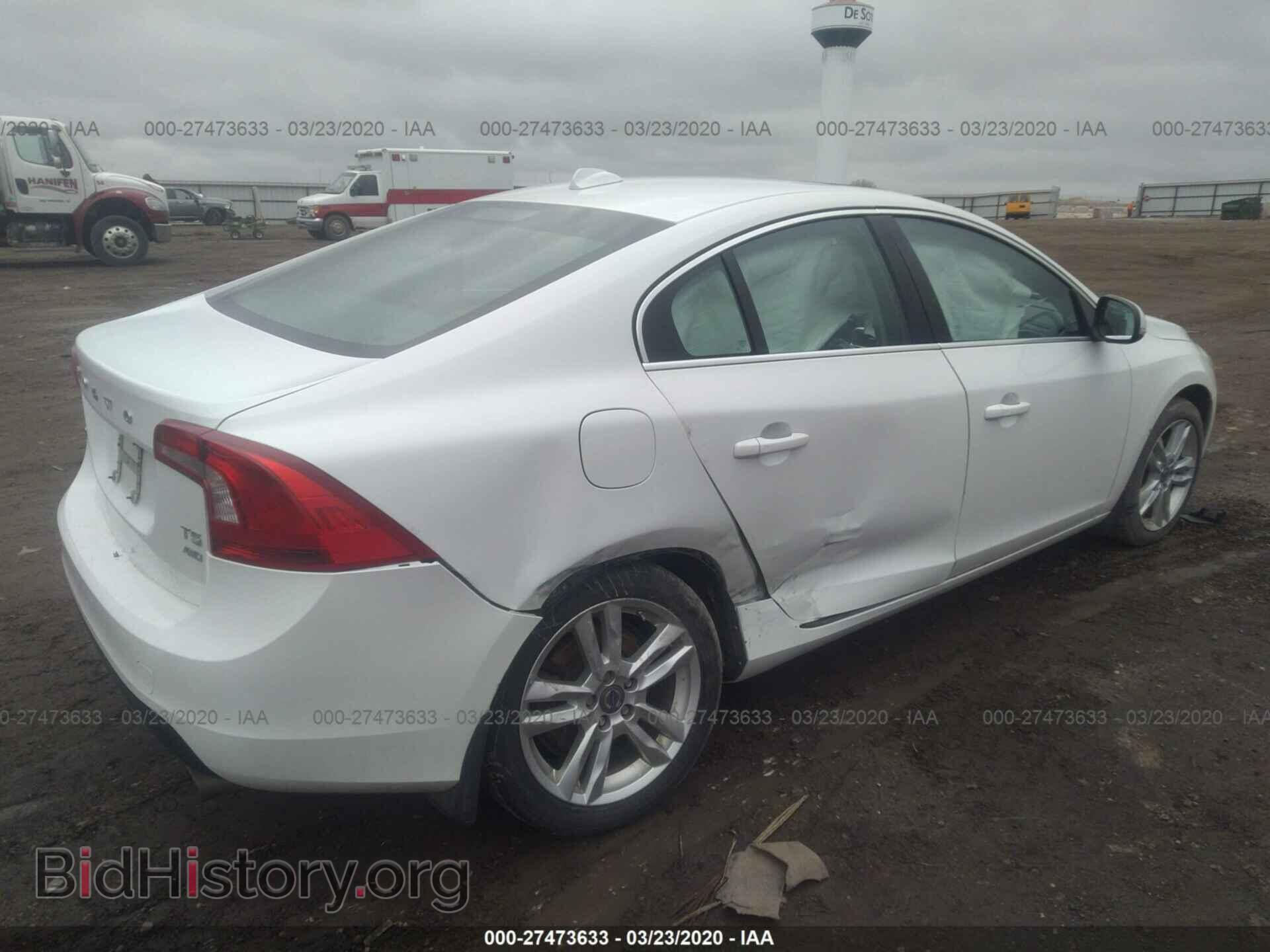 2013 VOLVO S60 - VIN: YV1612FH5D2201171 - Фото 4
