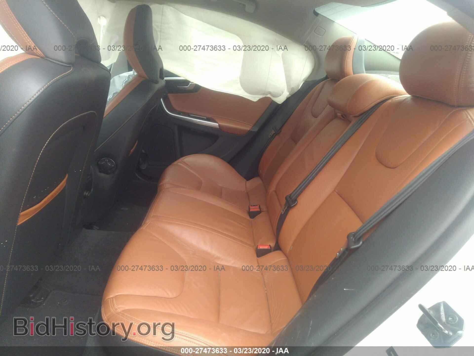2013 VOLVO S60 - VIN: YV1612FH5D2201171 - Фото 8