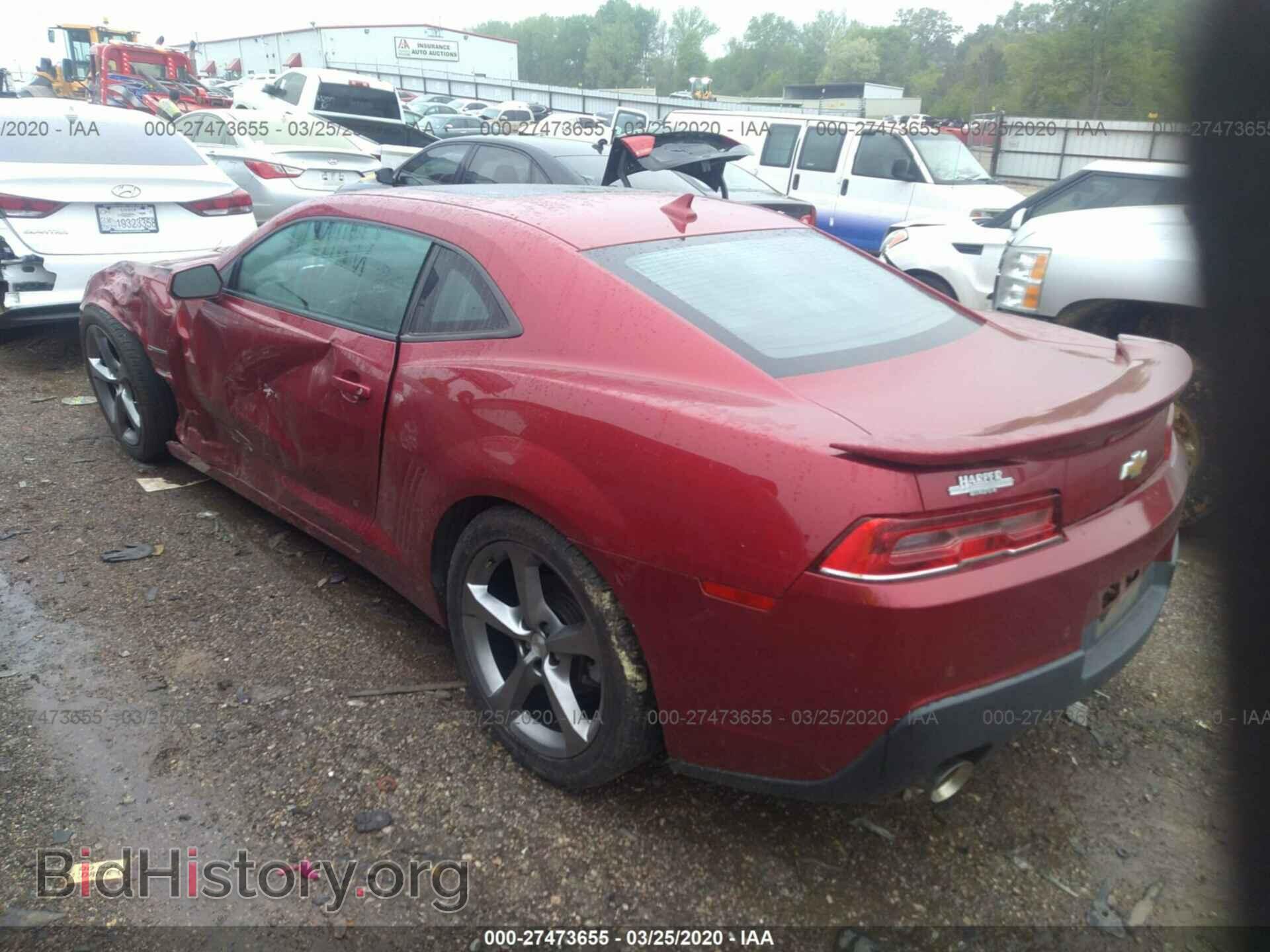 2014 CHEVROLET CAMARO - VIN: 2G1FB1E31E9305767 - Фото 3