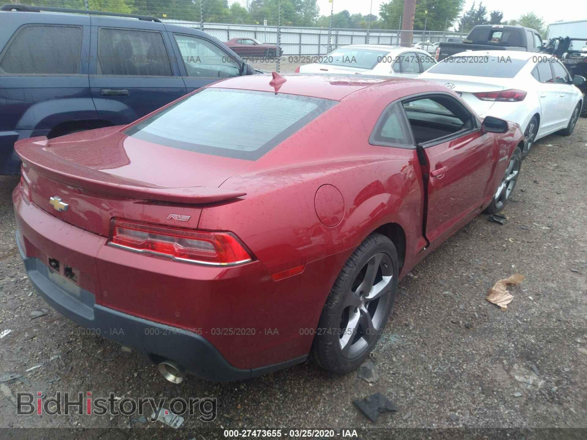 2014 CHEVROLET CAMARO - VIN: 2G1FB1E31E9305767 - Фото 4