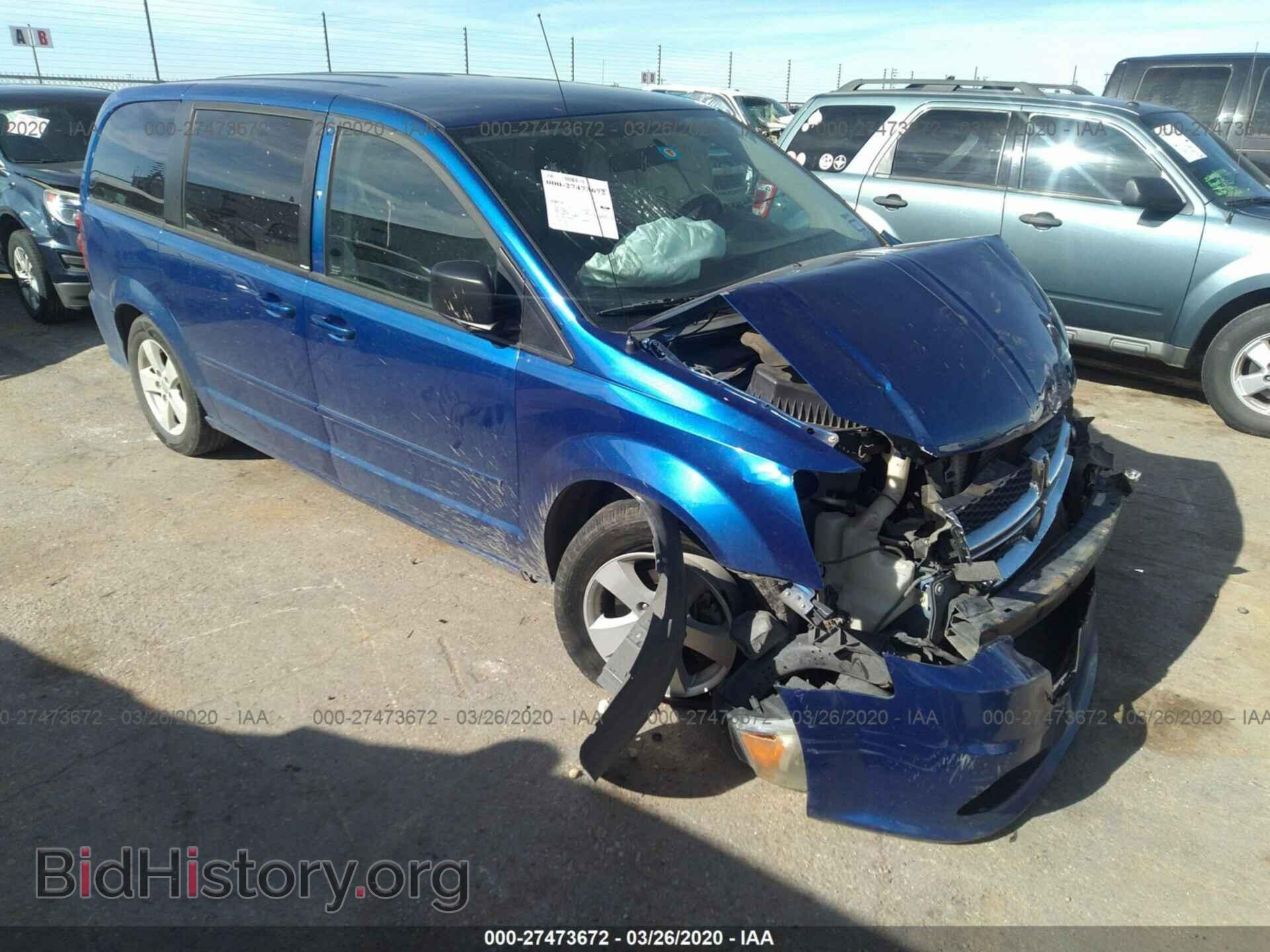 Photo 2C4RDGBG3DR791408 - DODGE GRAND CARAVAN 2013