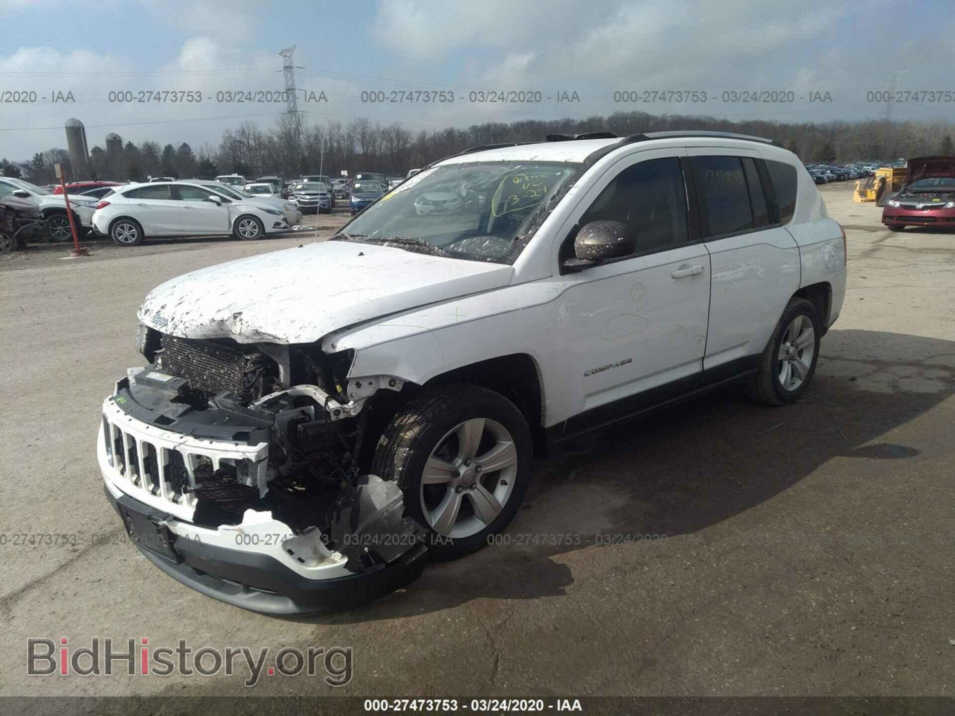 2012 JEEP COMPASS - VIN: 1C4NJCBA5CD500646 - Фото 2