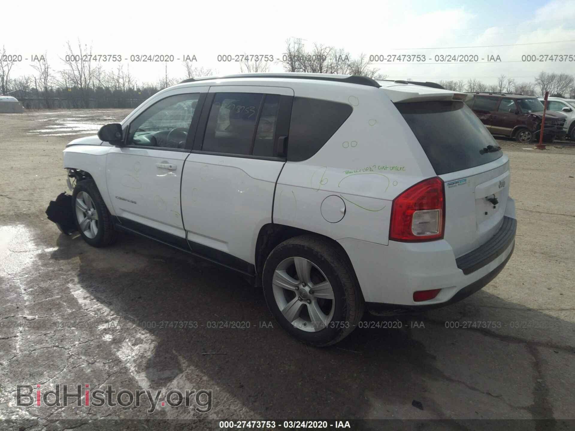 2012 JEEP COMPASS - VIN: 1C4NJCBA5CD500646 - Фото 3